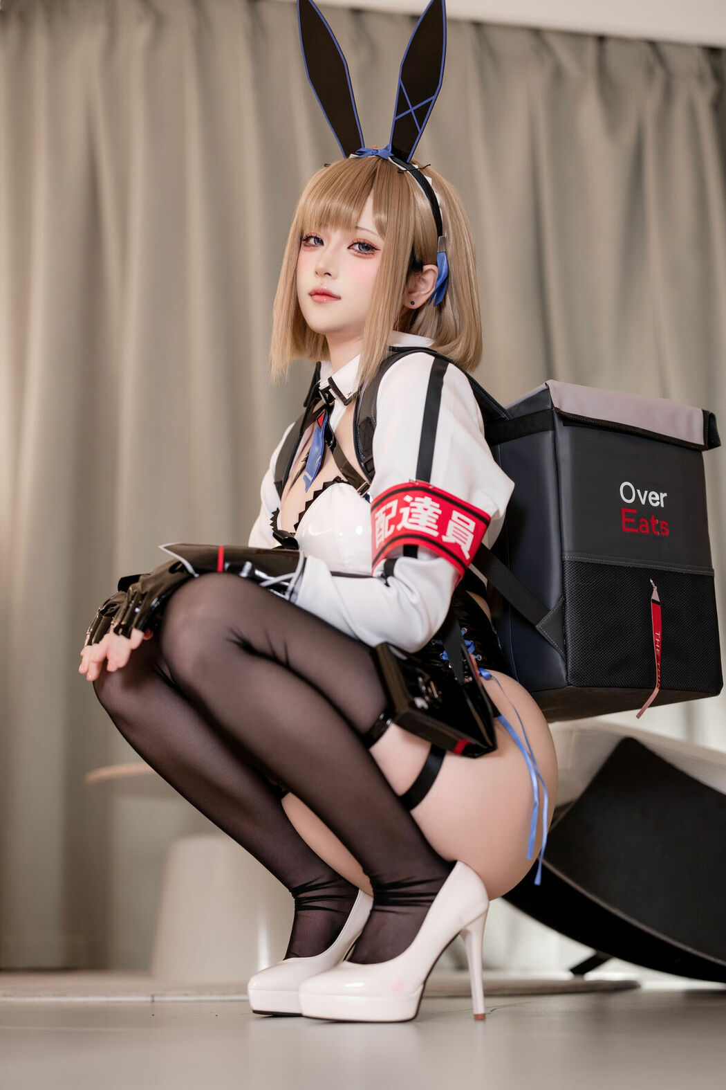Coser@屿鱼 – 外卖兔女郎-小葵 (67P)