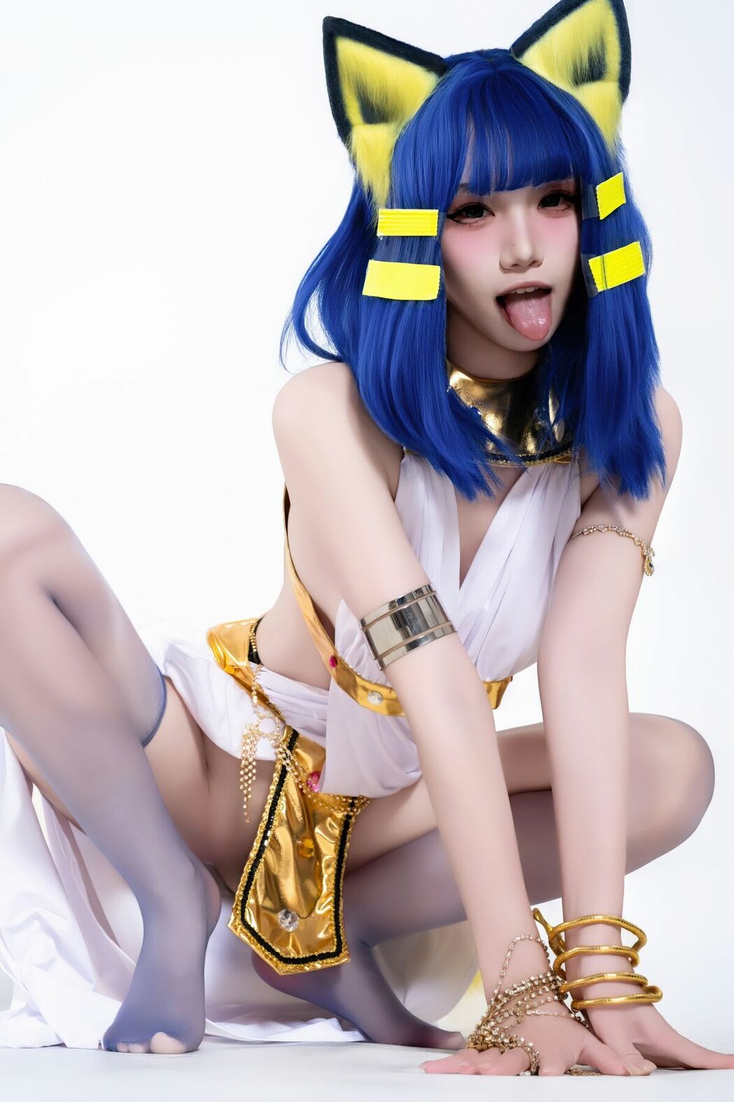 Coser@柒柒要乖哦 – 埃及猫 (66P)