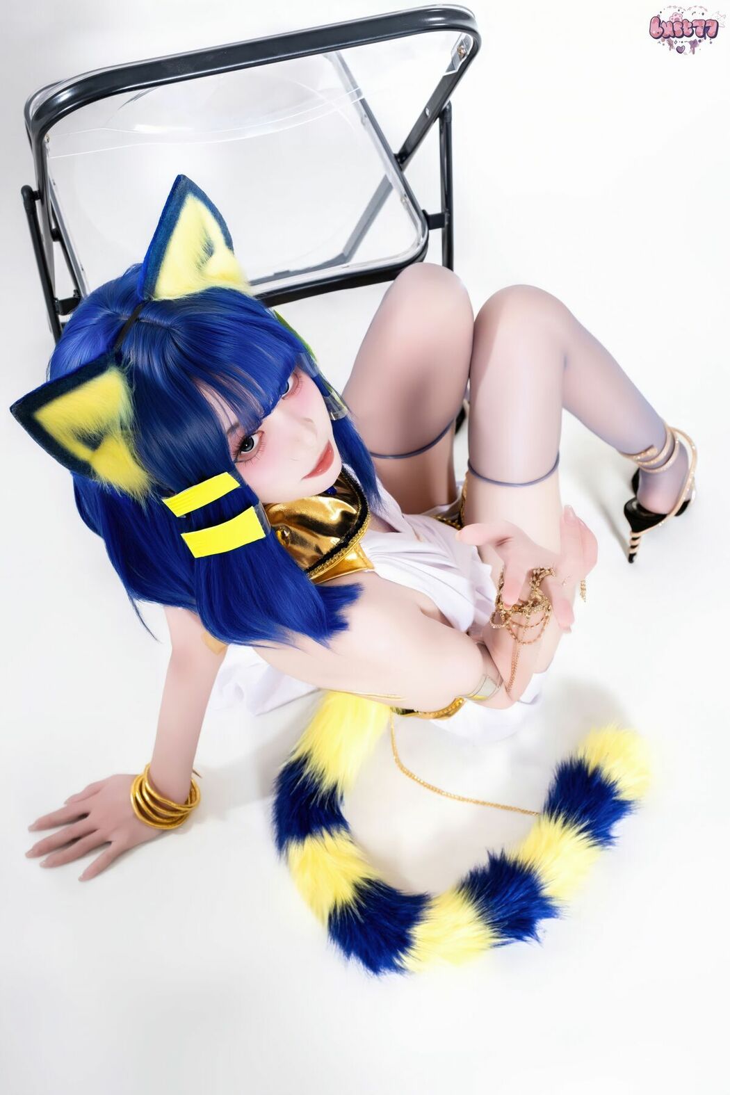 Coser@柒柒要乖哦 – 埃及猫 (66P)
