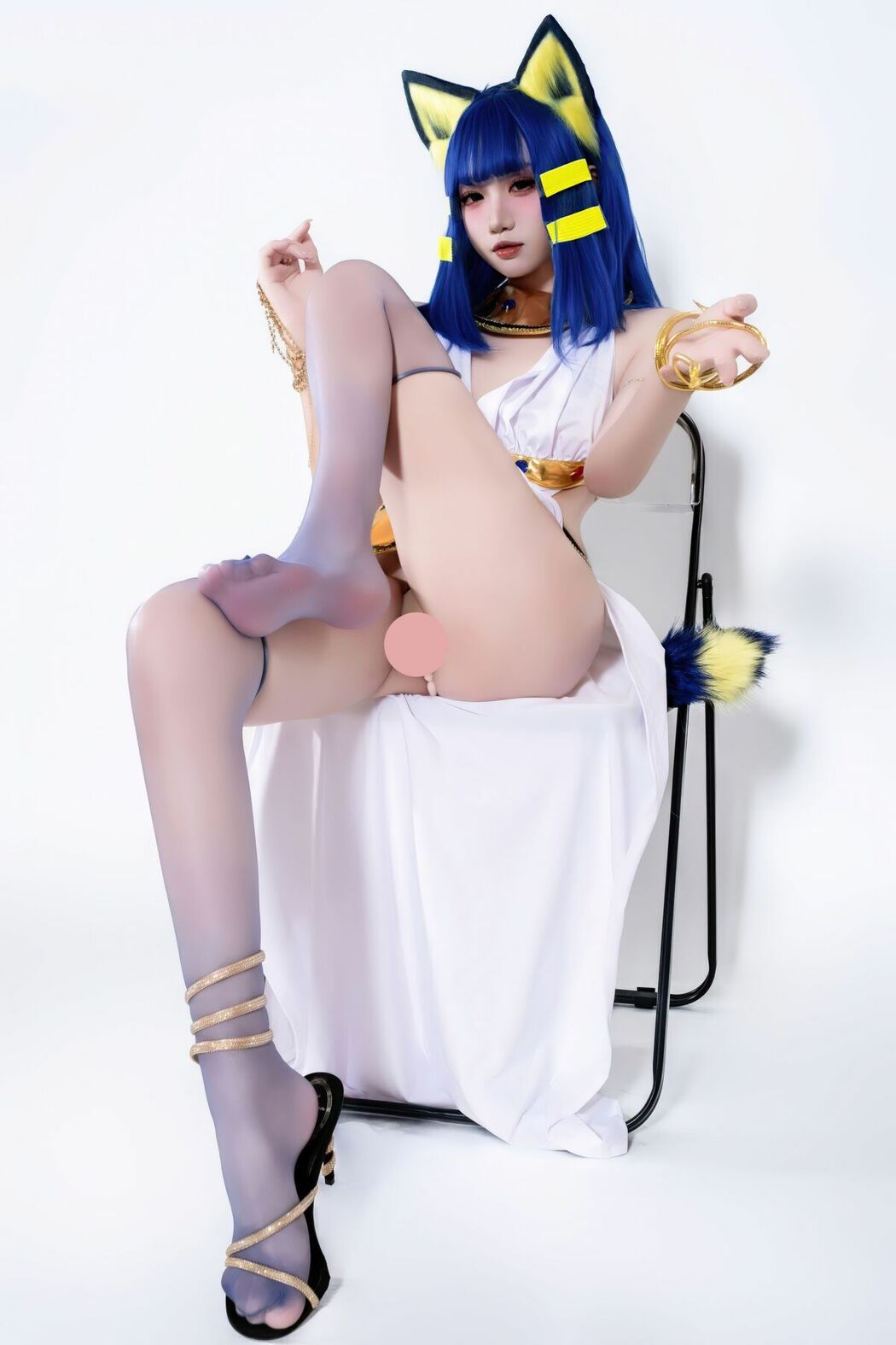 Coser@柒柒要乖哦 – 埃及猫 (66P)