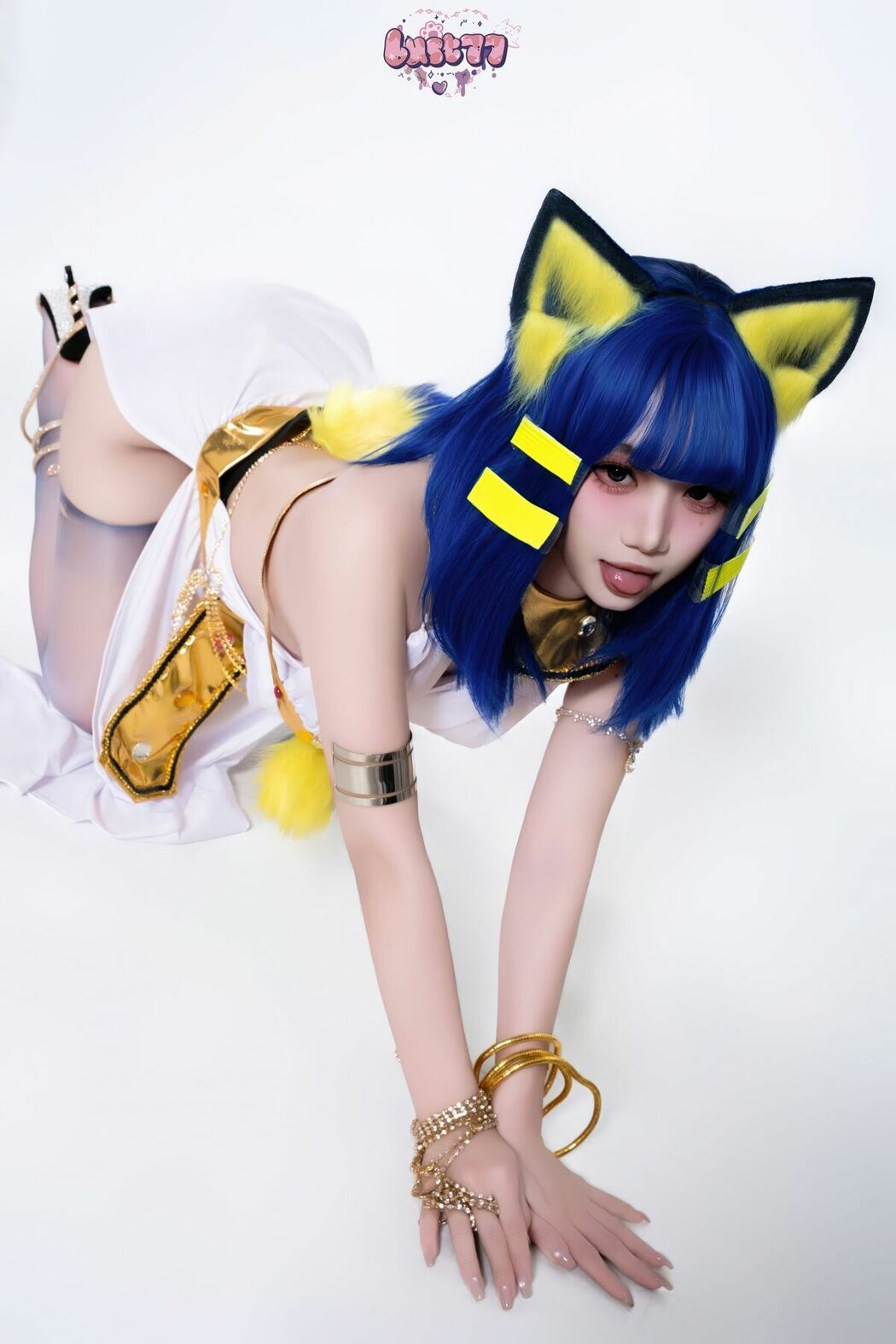 Coser@柒柒要乖哦 – 埃及猫 (66P)