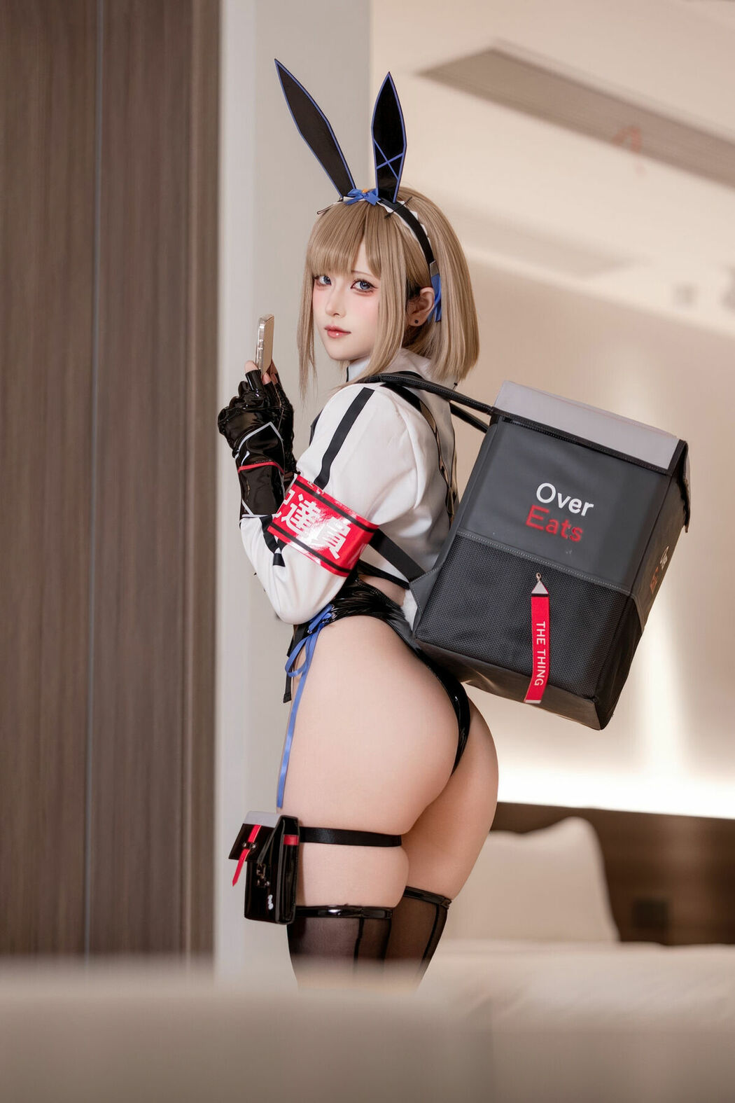 Coser@屿鱼 – 外卖兔女郎-小葵 (67P)