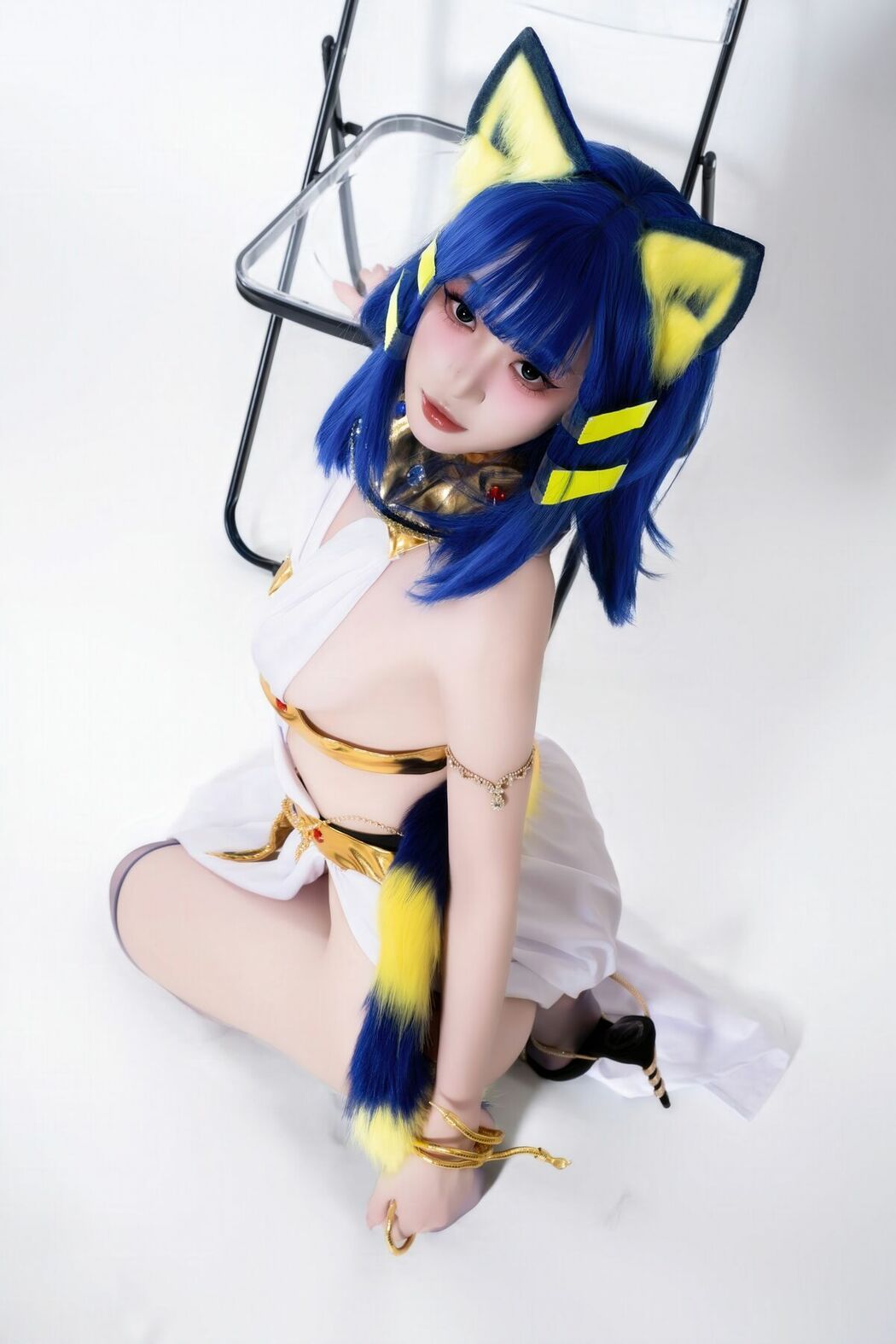 Coser@柒柒要乖哦 – 埃及猫 (66P)