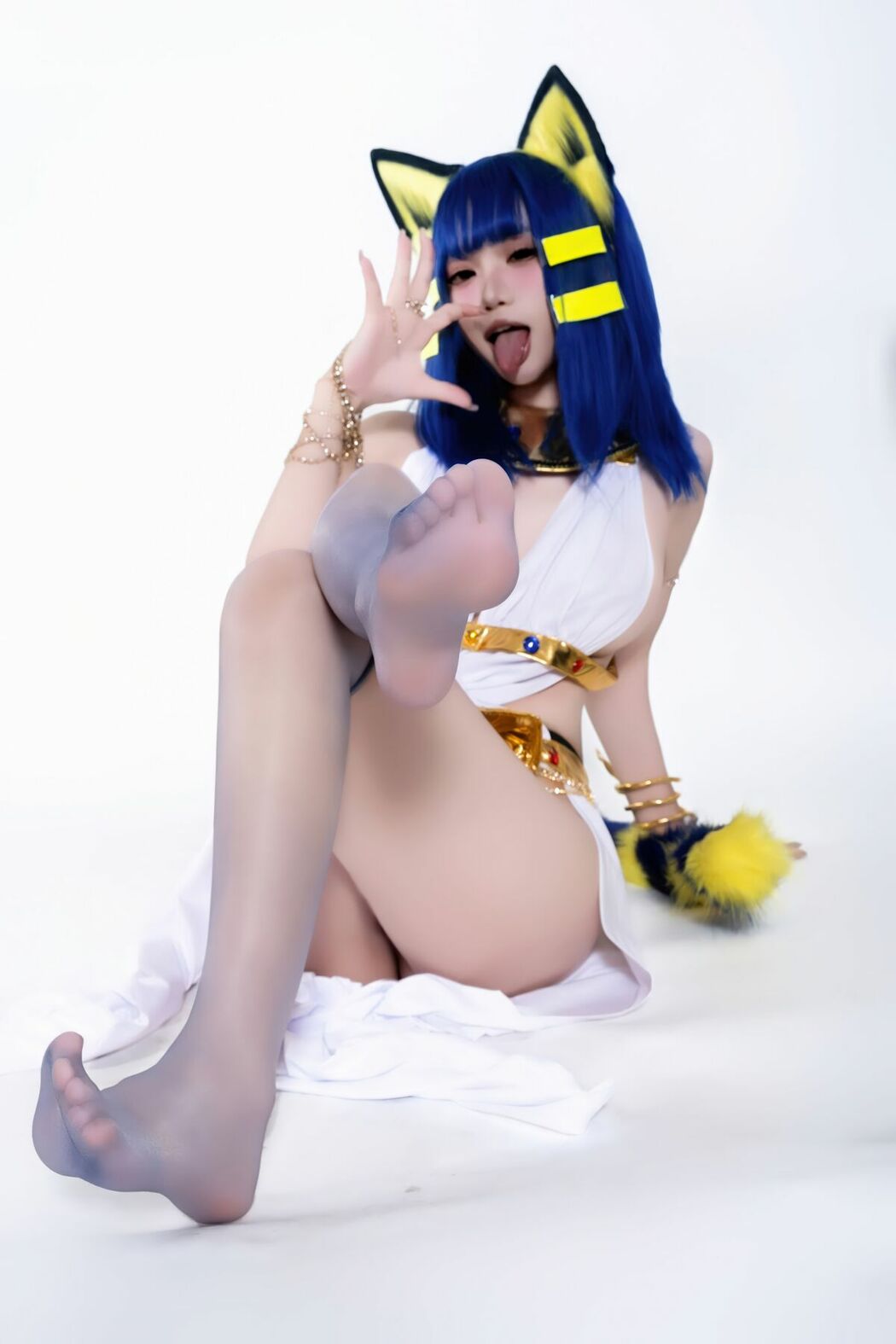 Coser@柒柒要乖哦 – 埃及猫 (66P)