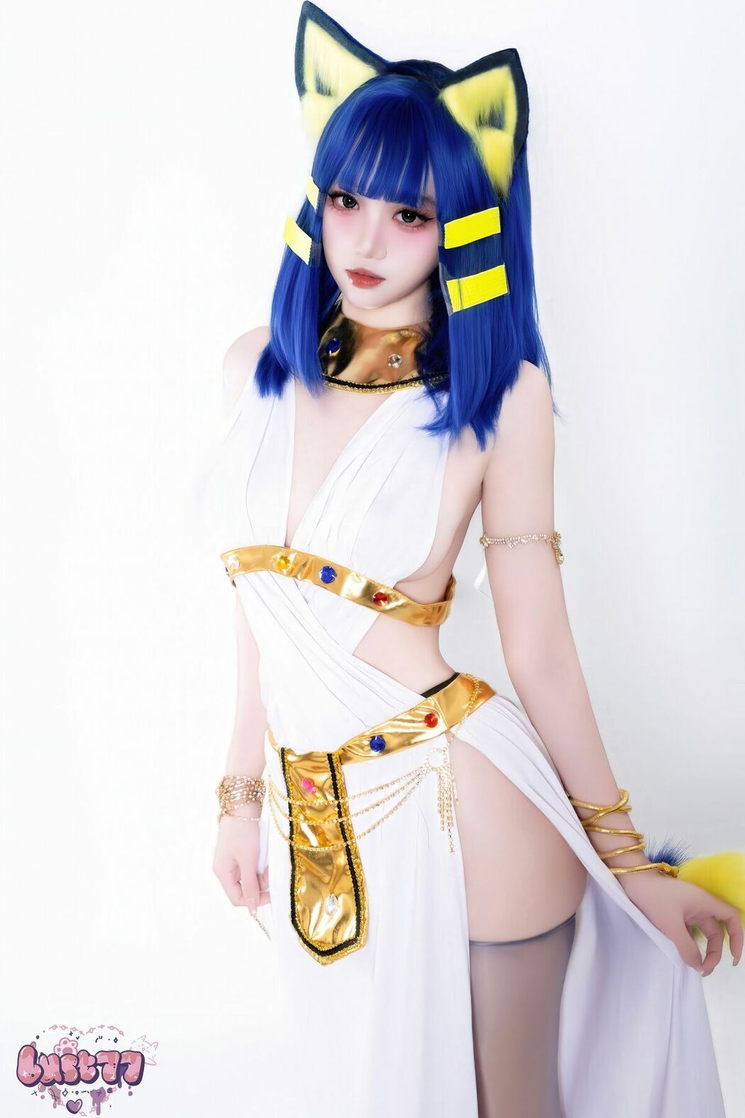Coser@柒柒要乖哦 – 埃及猫 (66P)