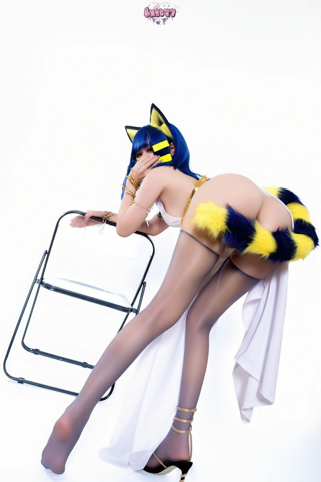 Coser@柒柒要乖哦 – 埃及猫 (66P)