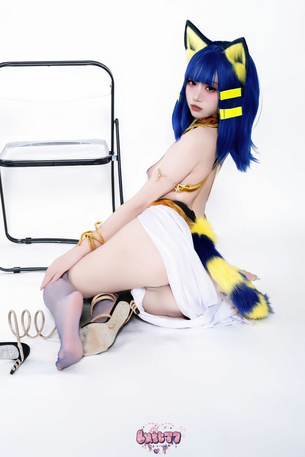 Coser@柒柒要乖哦 – 埃及猫 (66P)