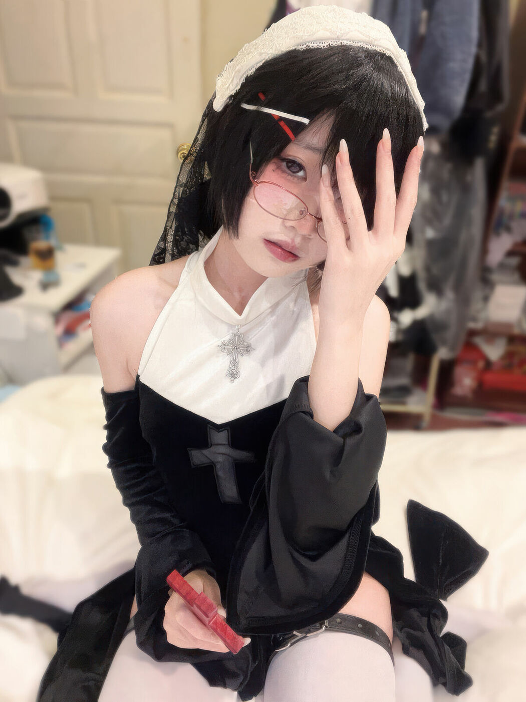 Coser@清水凪 – 修女的祷告 (19P – 1V)