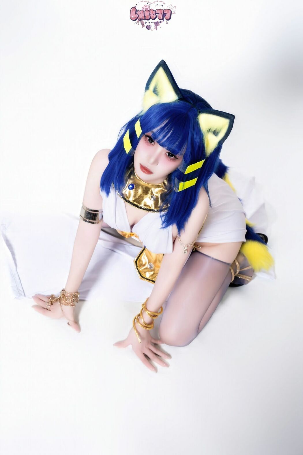 Coser@柒柒要乖哦 – 埃及猫 (66P)