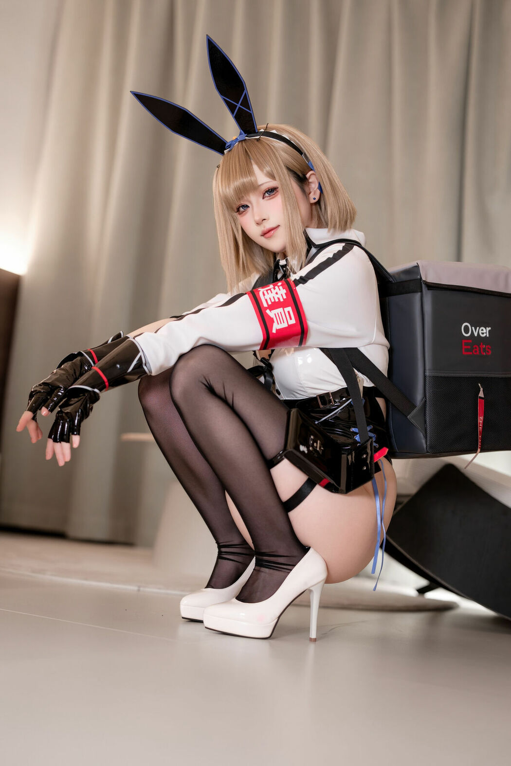 Coser@屿鱼 – 外卖兔女郎-小葵 (67P)