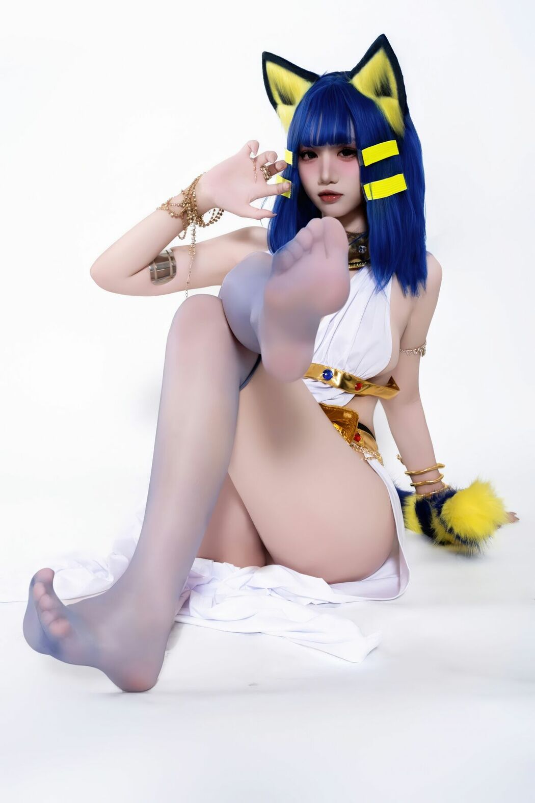 Coser@柒柒要乖哦 – 埃及猫 (66P)