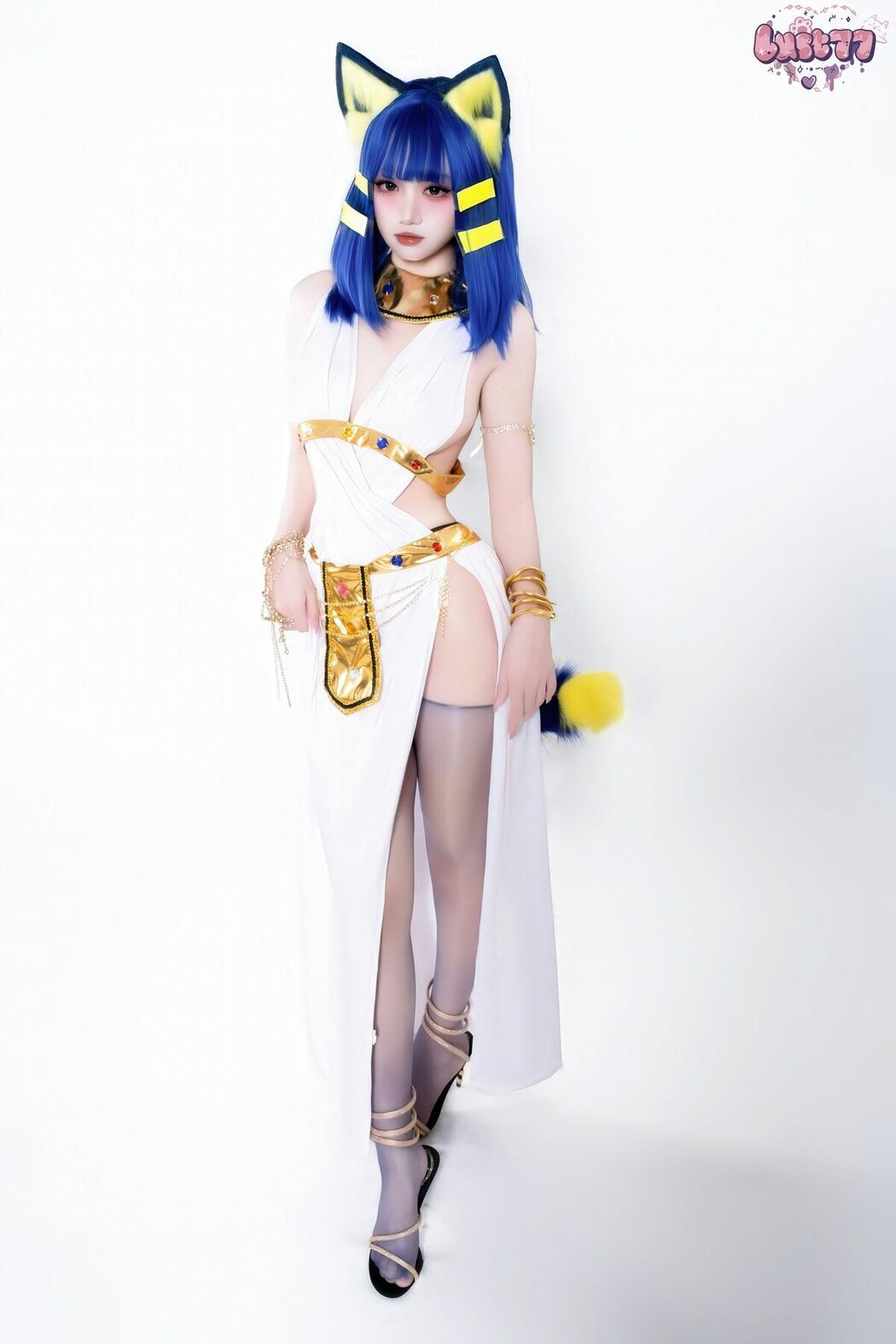 Coser@柒柒要乖哦 – 埃及猫 (66P)
