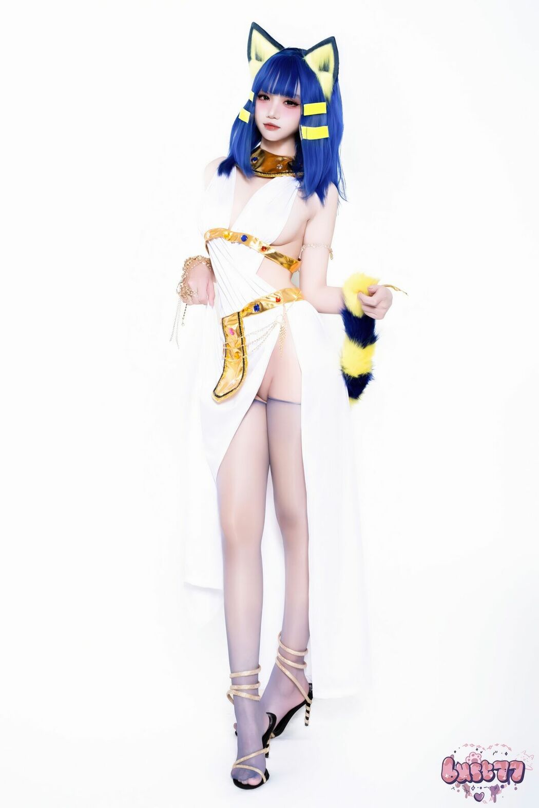 Coser@柒柒要乖哦 – 埃及猫 (66P)
