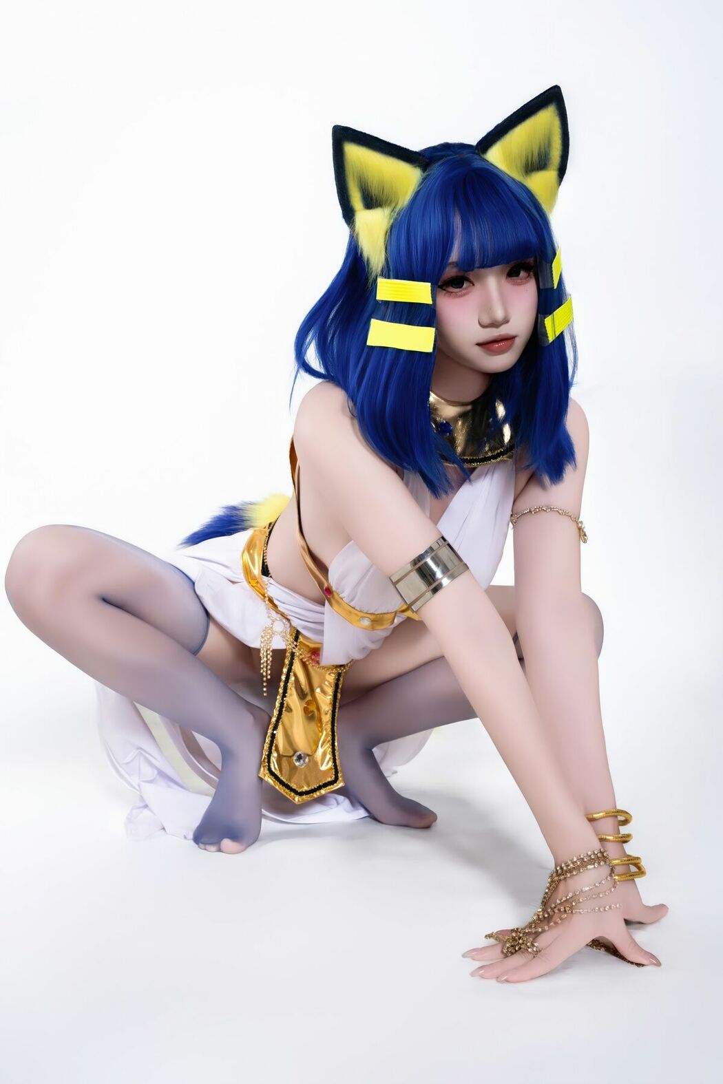 Coser@柒柒要乖哦 – 埃及猫 (66P)
