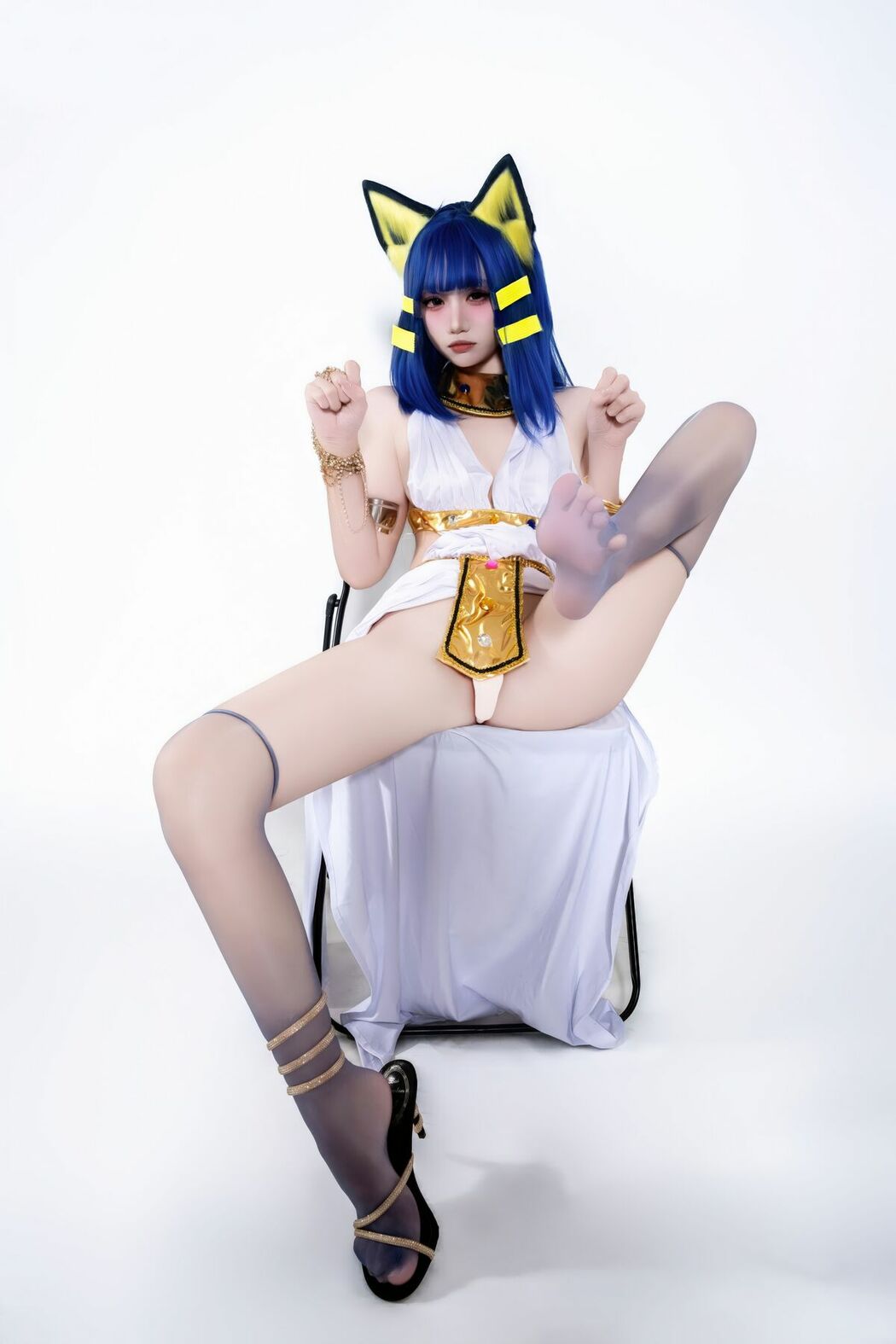 Coser@柒柒要乖哦 – 埃及猫 (66P)