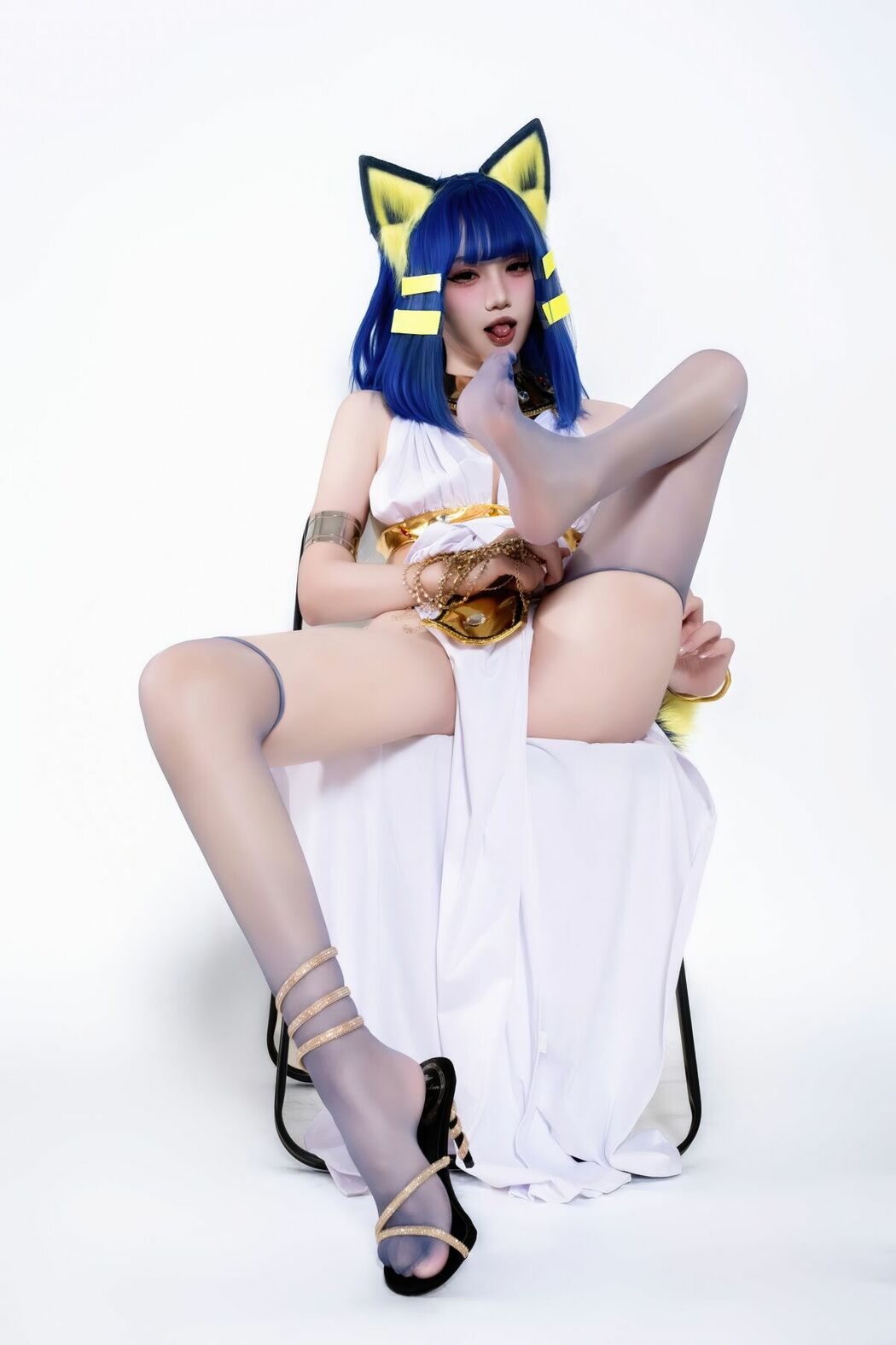 Coser@柒柒要乖哦 – 埃及猫 (66P)
