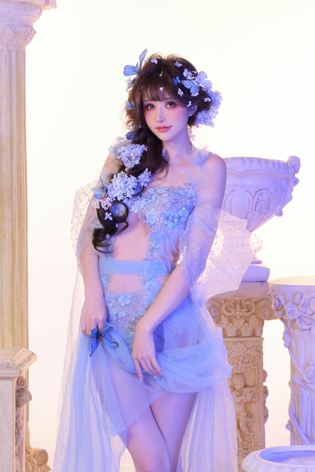 Coser@鹿八岁 – 蝶梦霓裳 (65P – 1V)