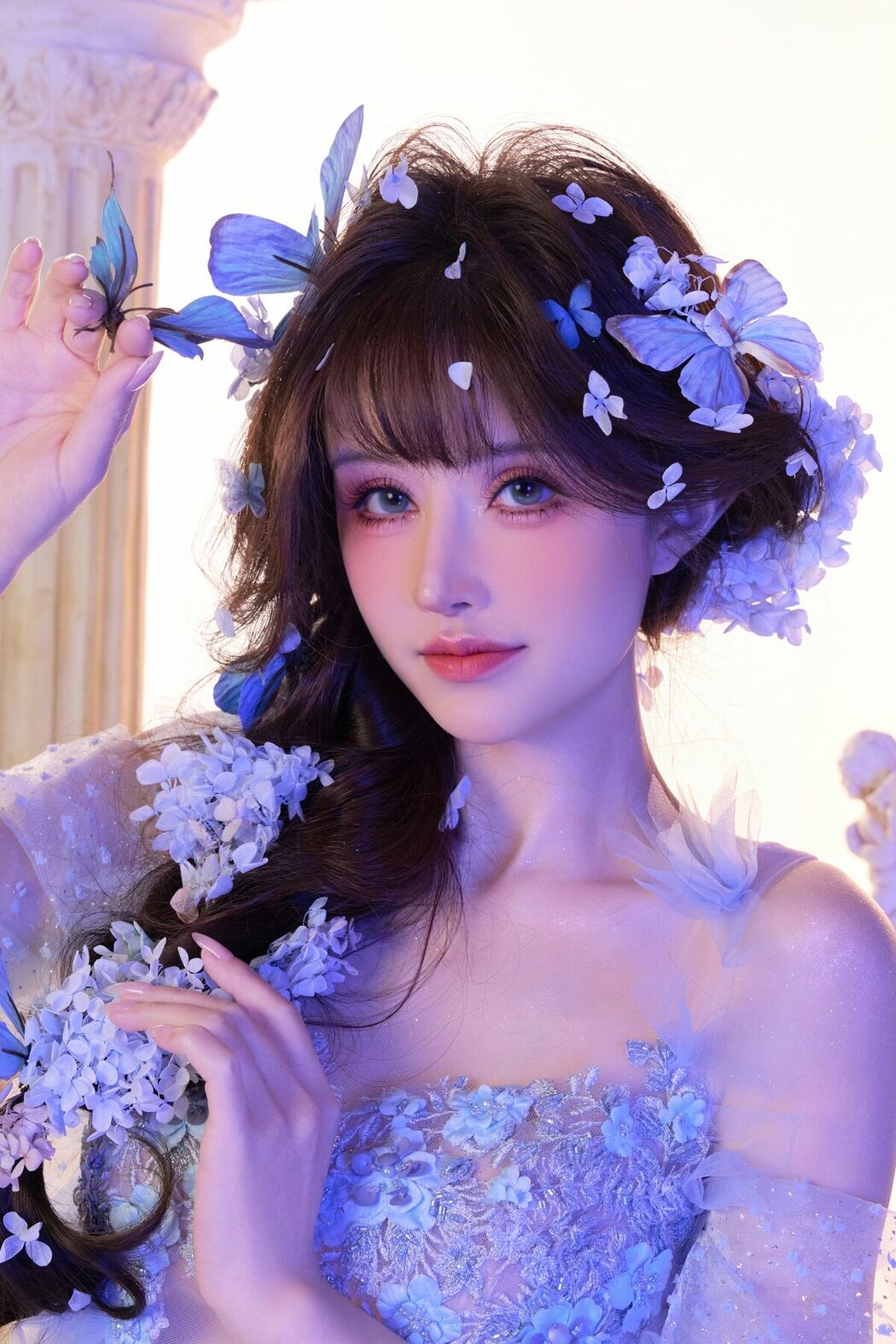 Coser@鹿八岁 – 蝶梦霓裳 (65P – 1V)