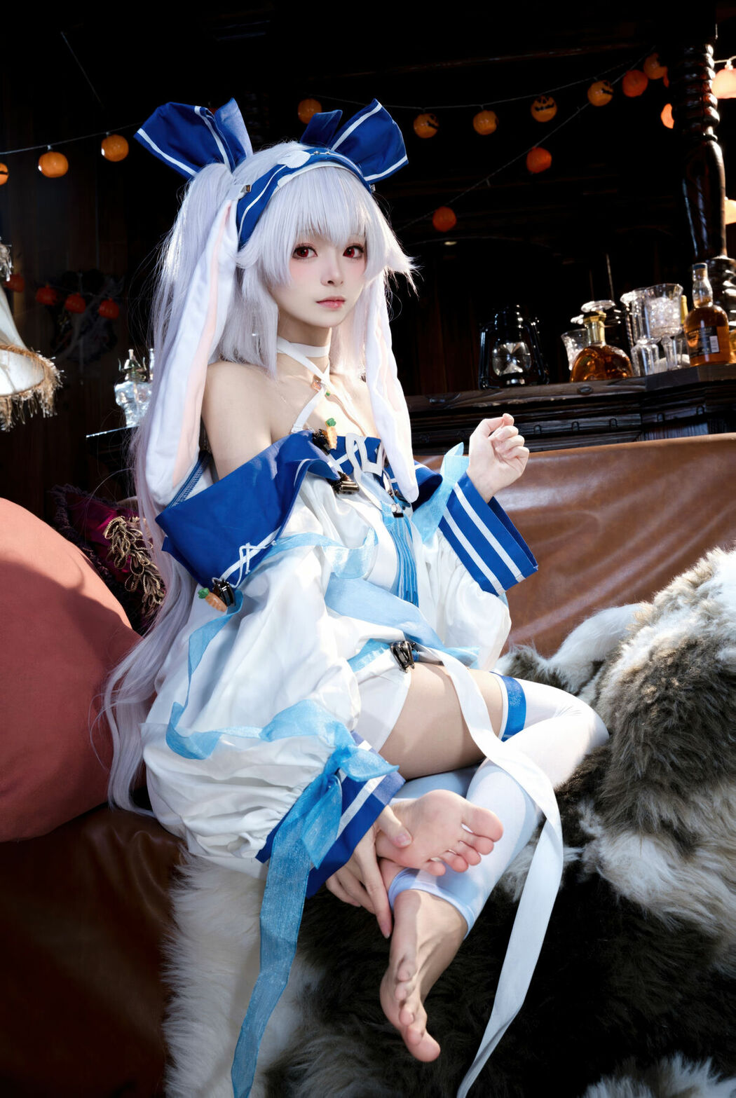 Coser@九柒喵 – 碧蓝航线 拉菲ll (47P)