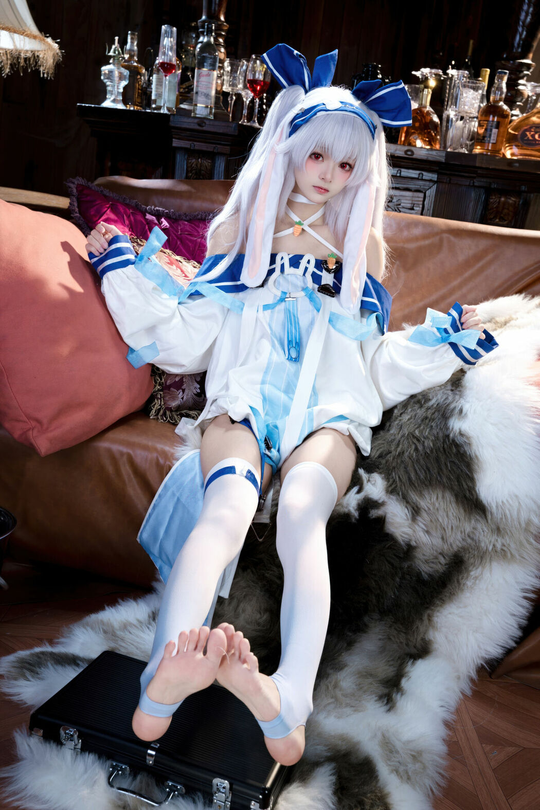 Coser@九柒喵 – 碧蓝航线 拉菲ll (47P)