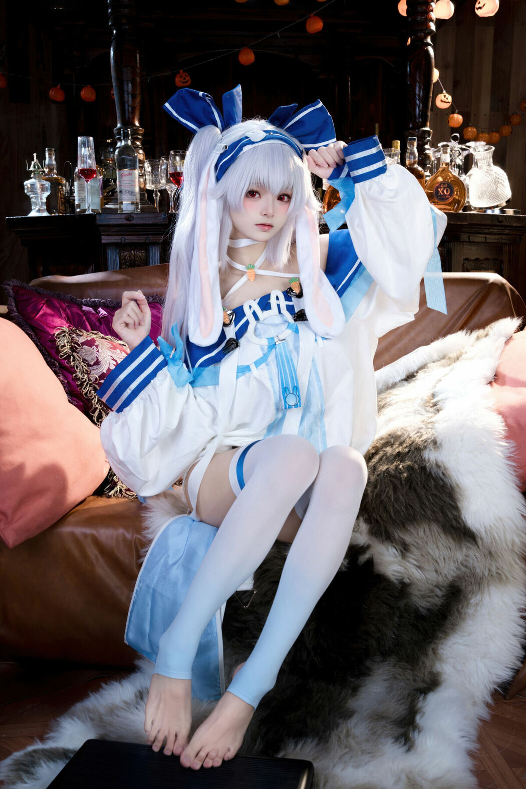 Coser@九柒喵 – 碧蓝航线 拉菲ll (47P)