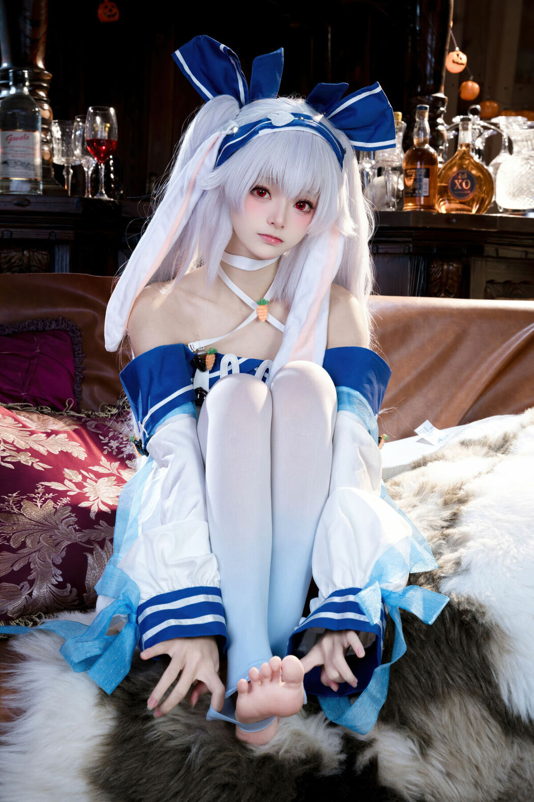 Coser@九柒喵 – 碧蓝航线 拉菲ll (47P)