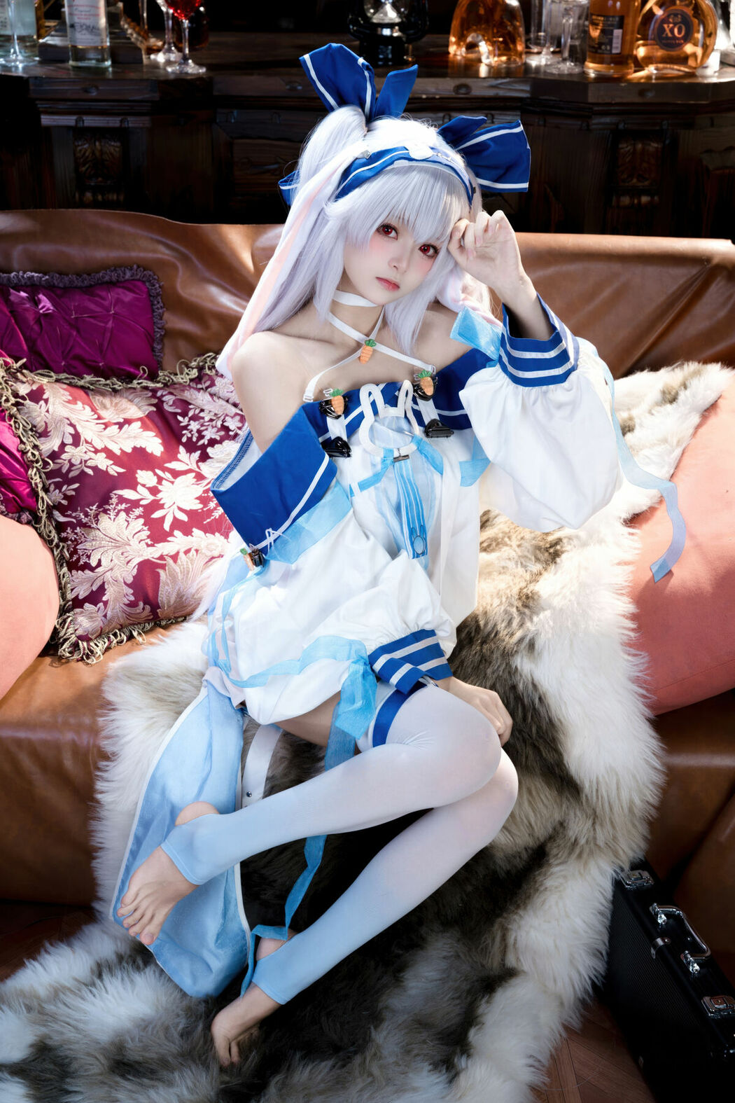 Coser@九柒喵 – 碧蓝航线 拉菲ll (47P)