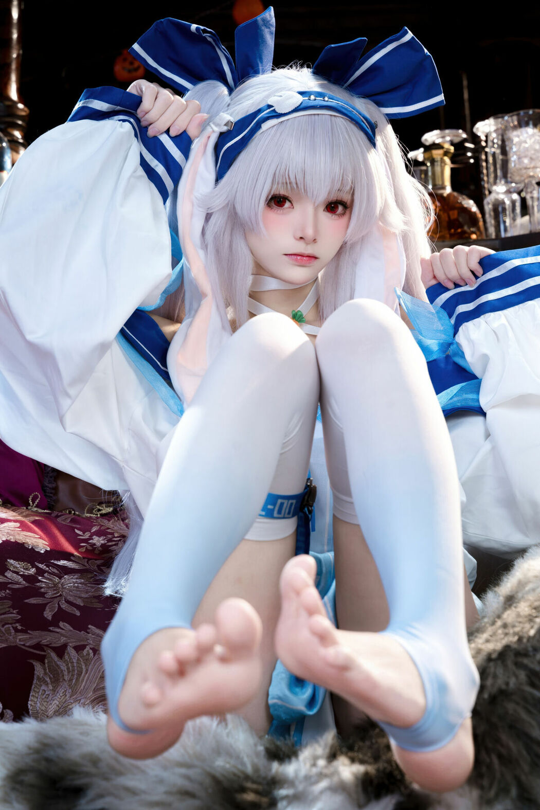 Coser@九柒喵 – 碧蓝航线 拉菲ll (47P)