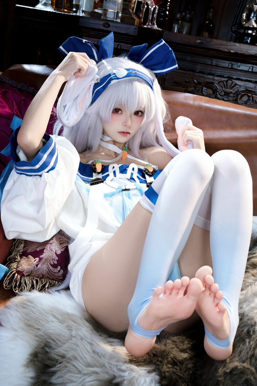 Coser@九柒喵 – 碧蓝航线 拉菲ll (47P)