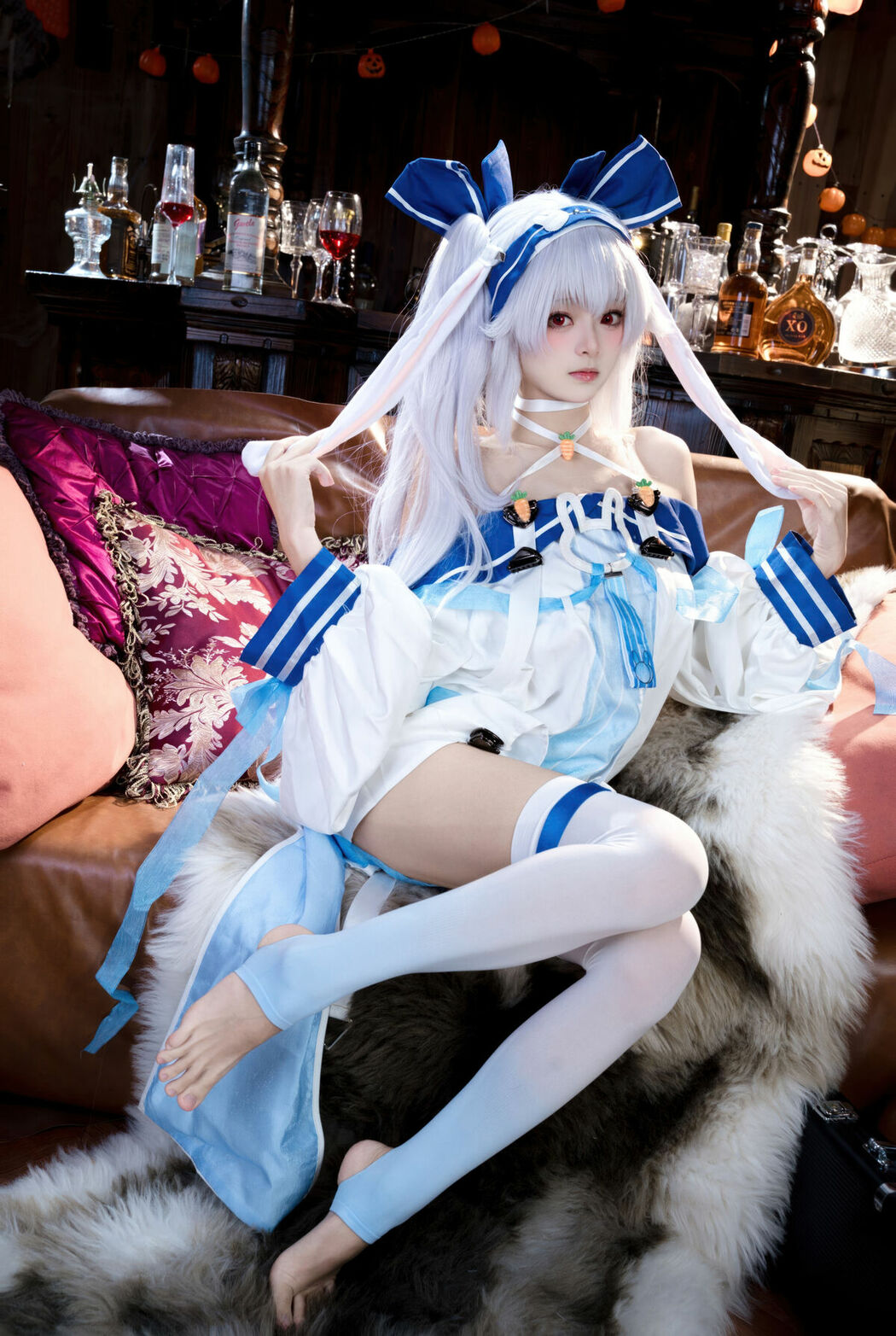 Coser@九柒喵 – 碧蓝航线 拉菲ll (47P)