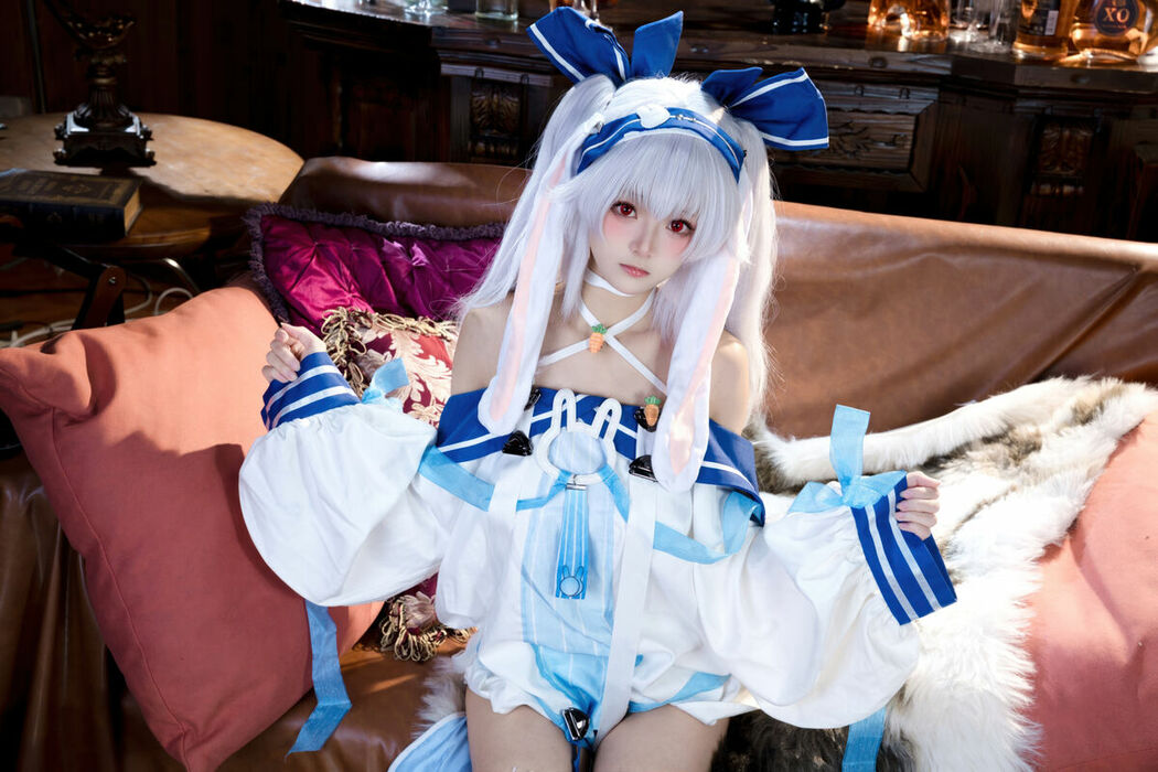 Coser@九柒喵 – 碧蓝航线 拉菲ll (47P)