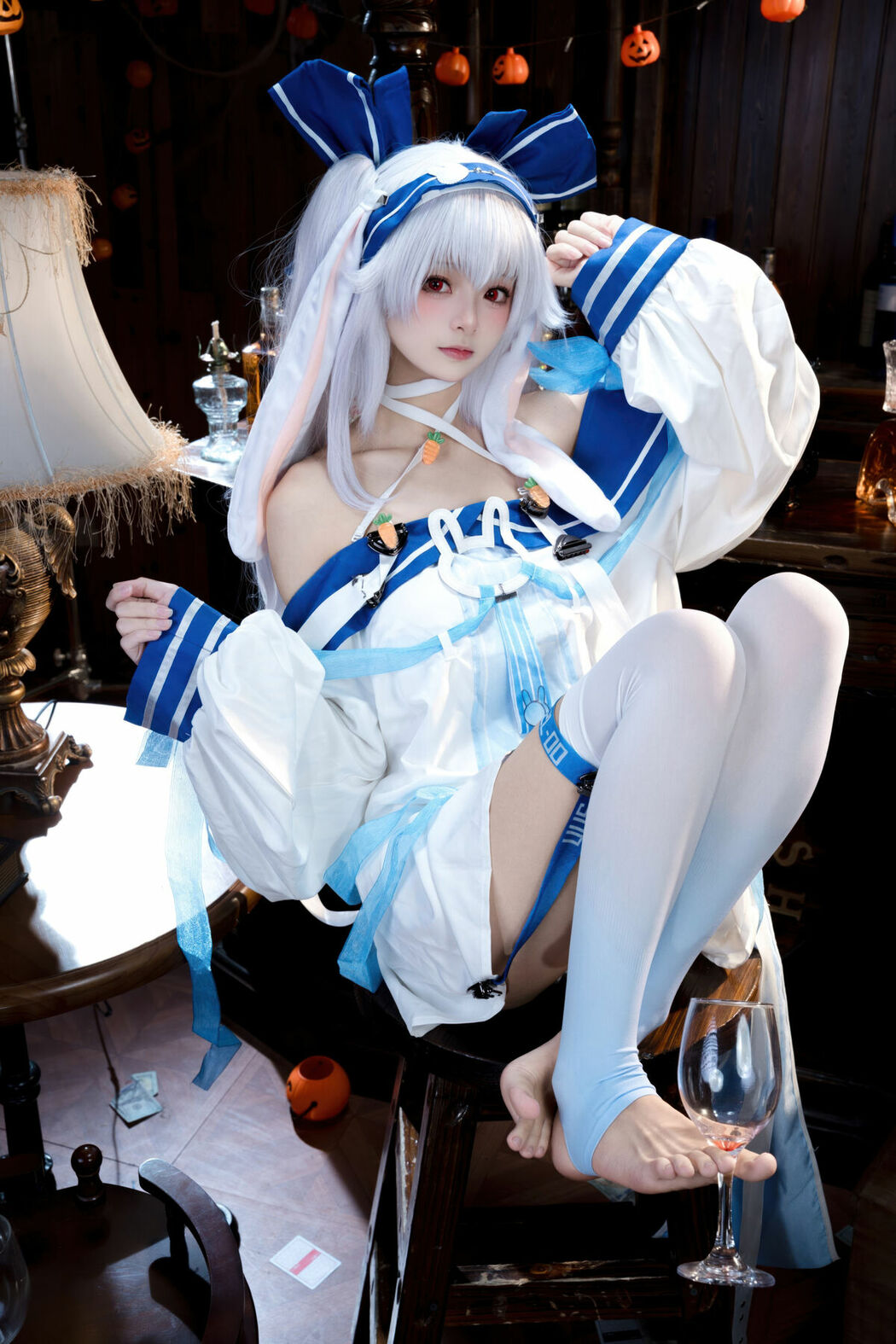 Coser@九柒喵 – 碧蓝航线 拉菲ll (47P)