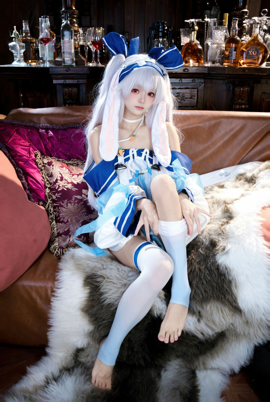 Coser@九柒喵 – 碧蓝航线 拉菲ll (47P)