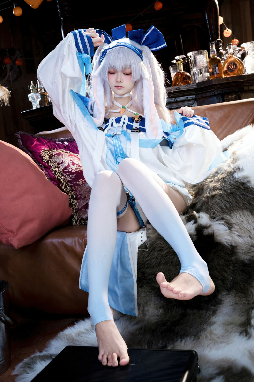 Coser@九柒喵 – 碧蓝航线 拉菲ll (47P)