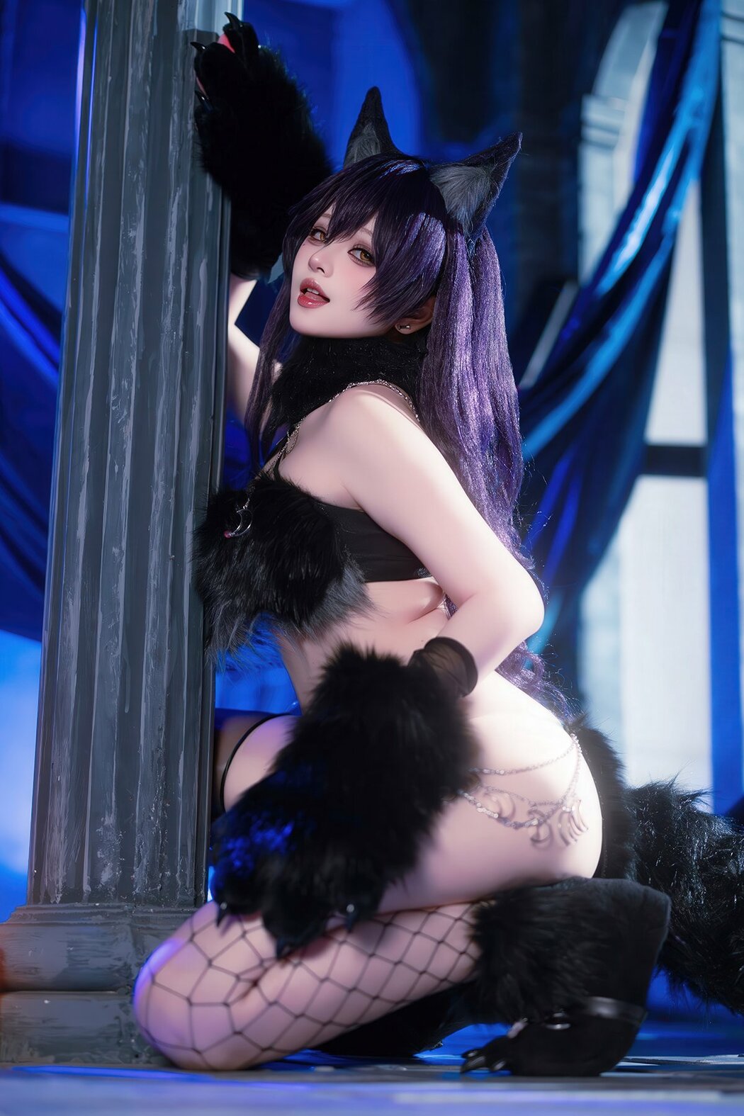 Coser@屿鱼 – 碧蓝航线 爱宕 狼人 (19P) Cover Photo