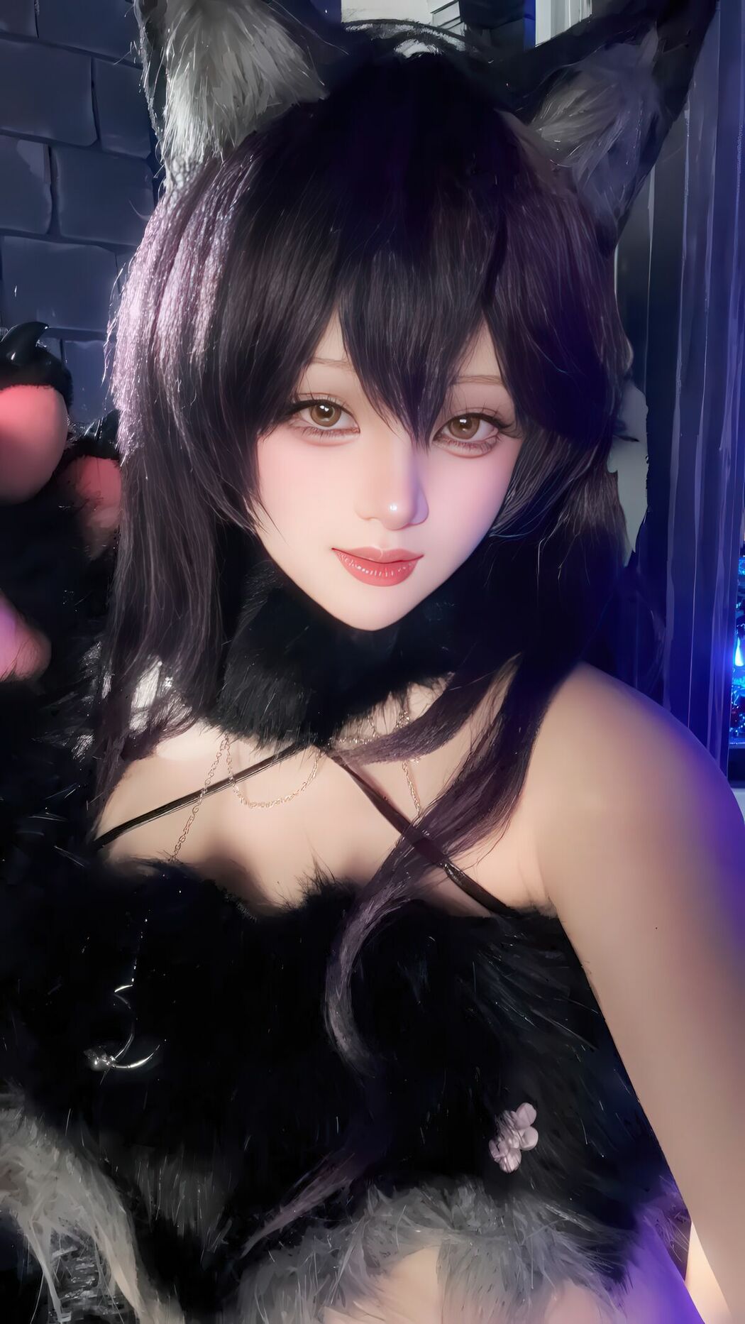 Coser@屿鱼 – 碧蓝航线 爱宕 狼人 (19P)