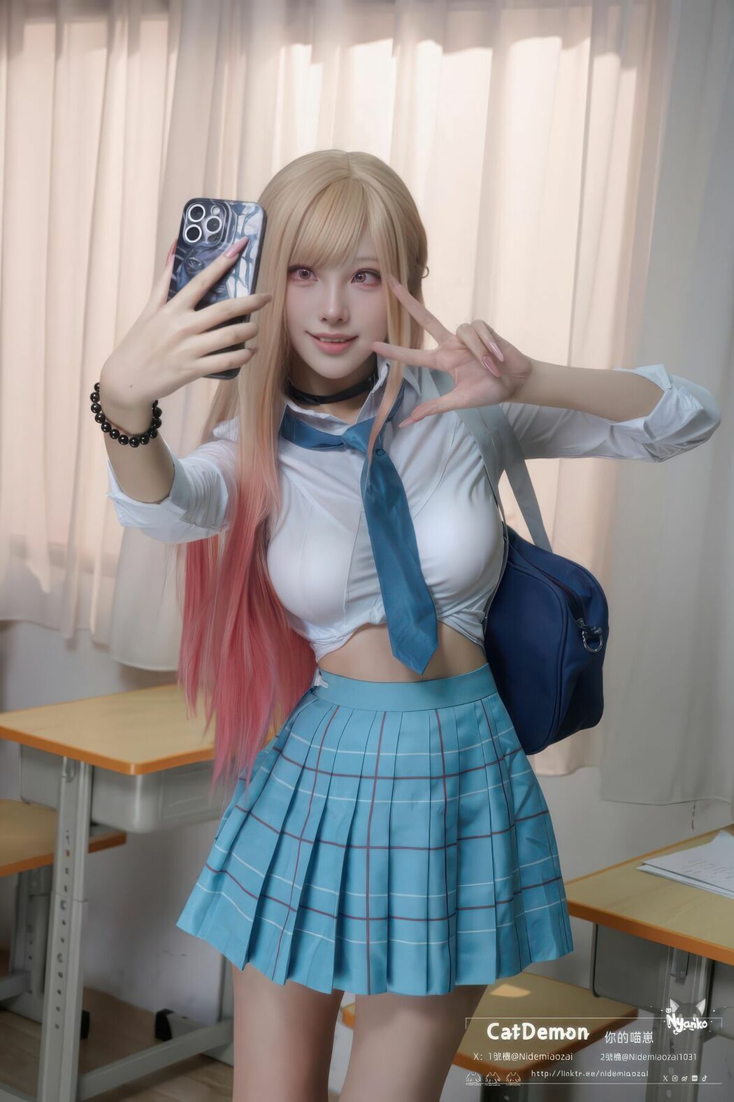 Coser@CatDemon喵崽 你的喵崽 – 喜多川海梦 (89P)