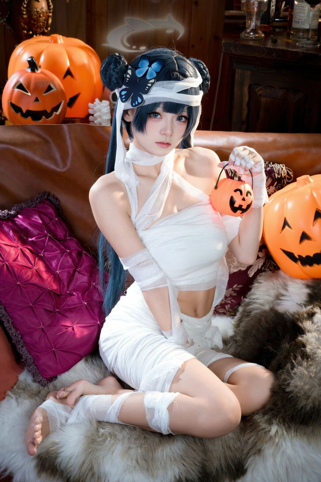 Coser@九柒喵 – 好美＆妃咲万圣节 (52P)