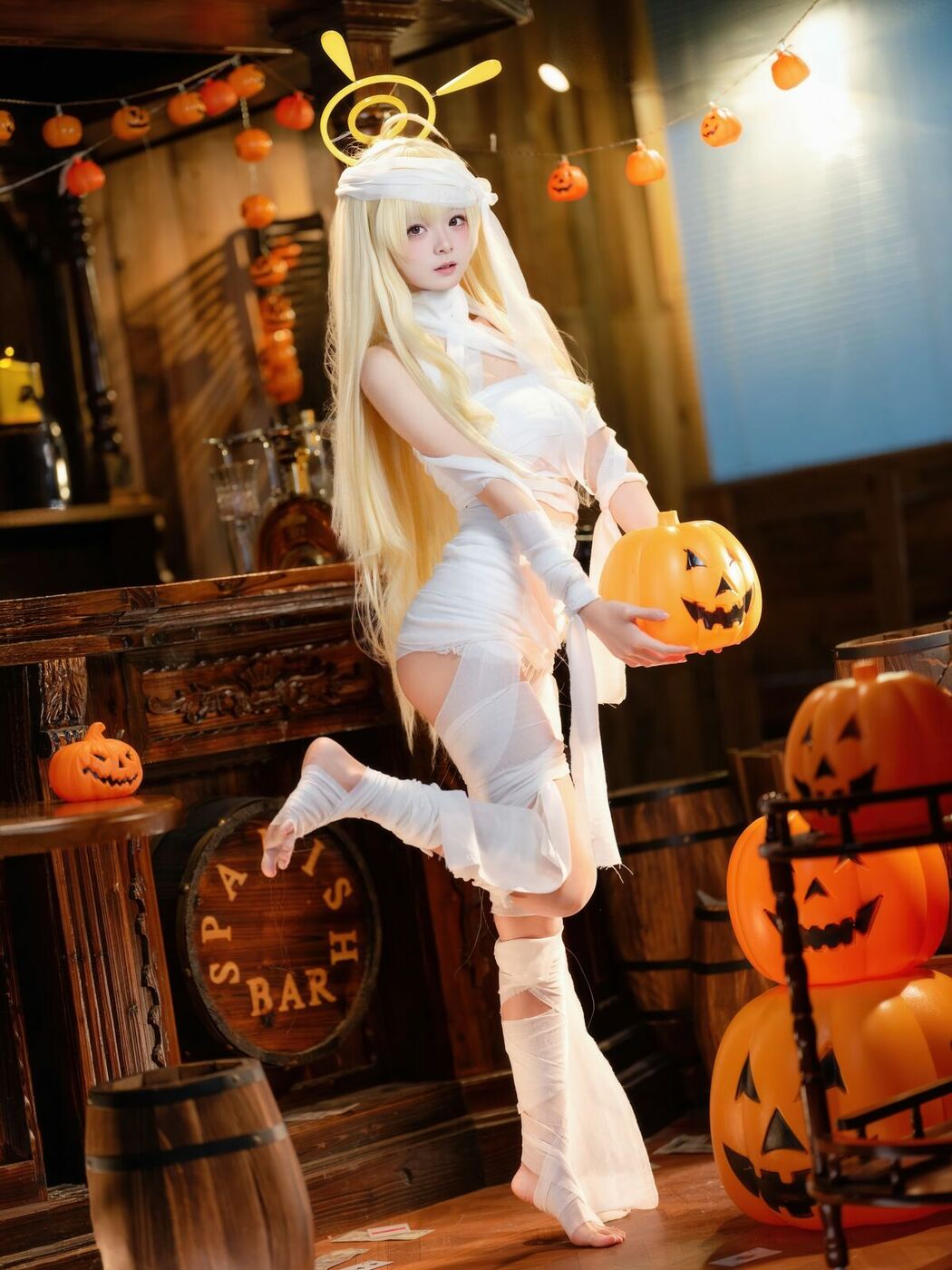 Coser@九柒喵 – 好美＆妃咲万圣节 (52P)