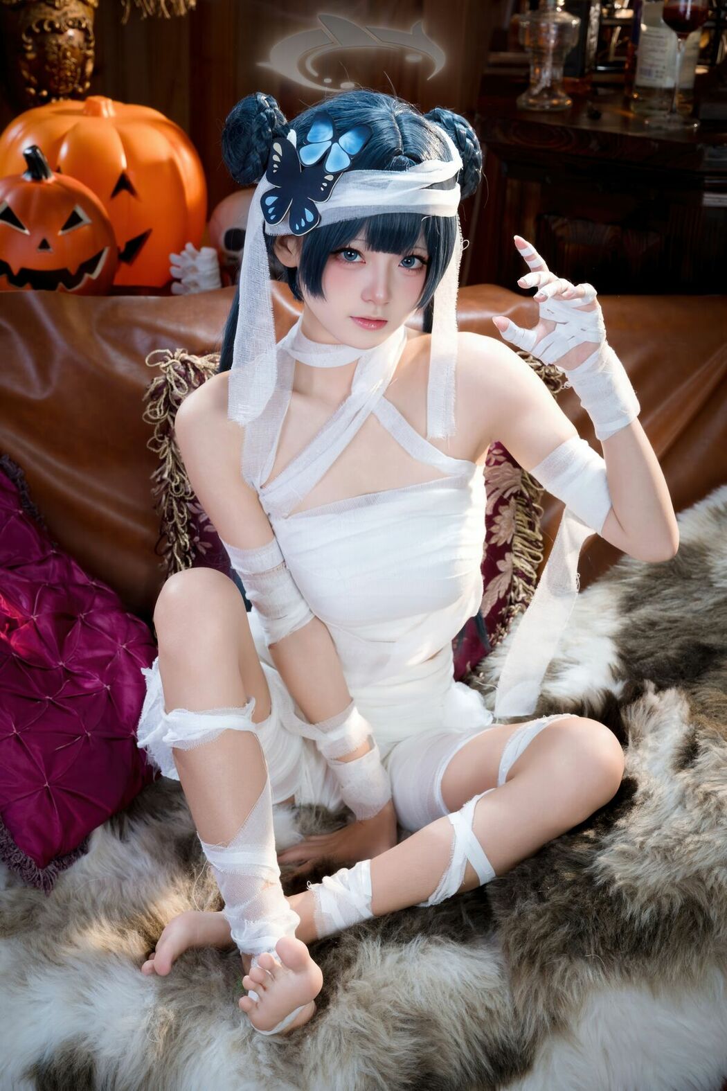 Coser@九柒喵 – 好美＆妃咲万圣节 (52P)