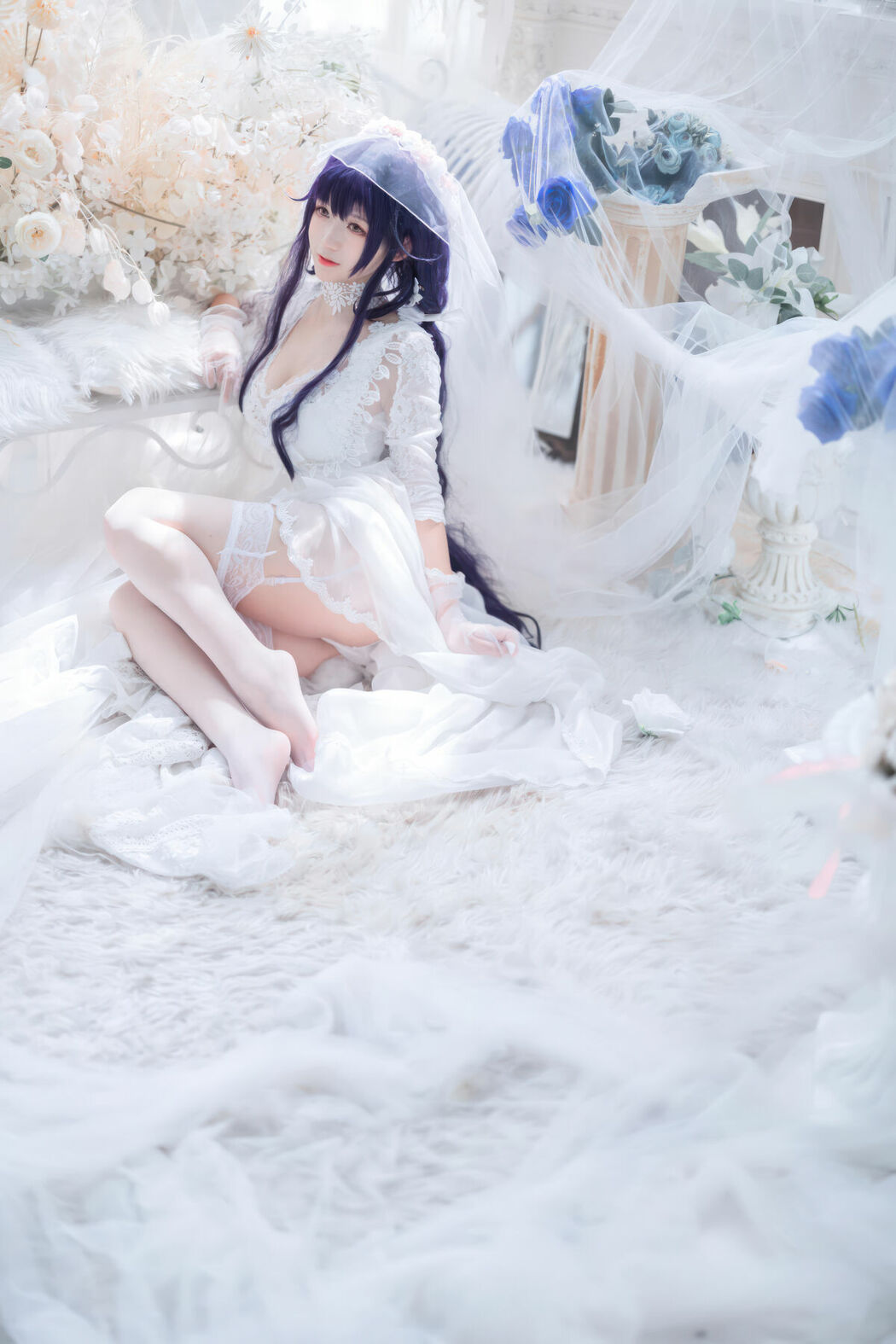 Coser@樱落酱w – 碧蓝航线 吾妻花嫁 (20P)