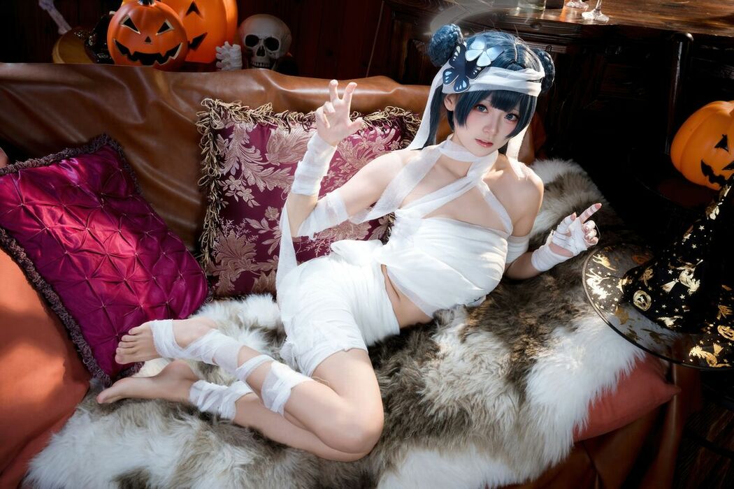 Coser@九柒喵 – 好美＆妃咲万圣节 (52P)
