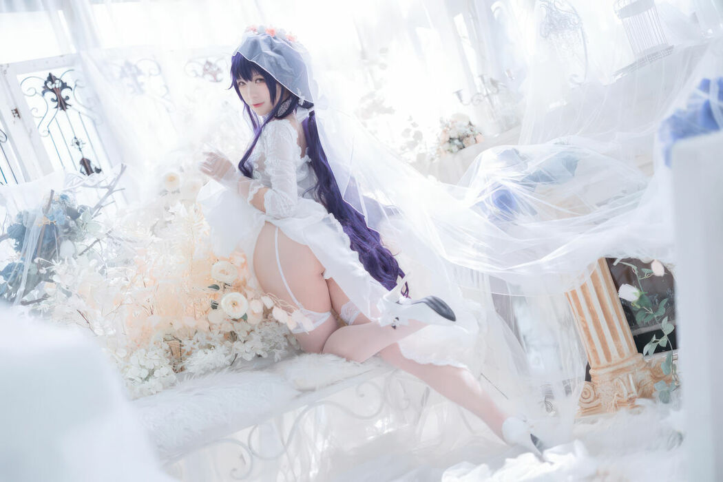 Coser@樱落酱w – 碧蓝航线 吾妻花嫁 (20P)