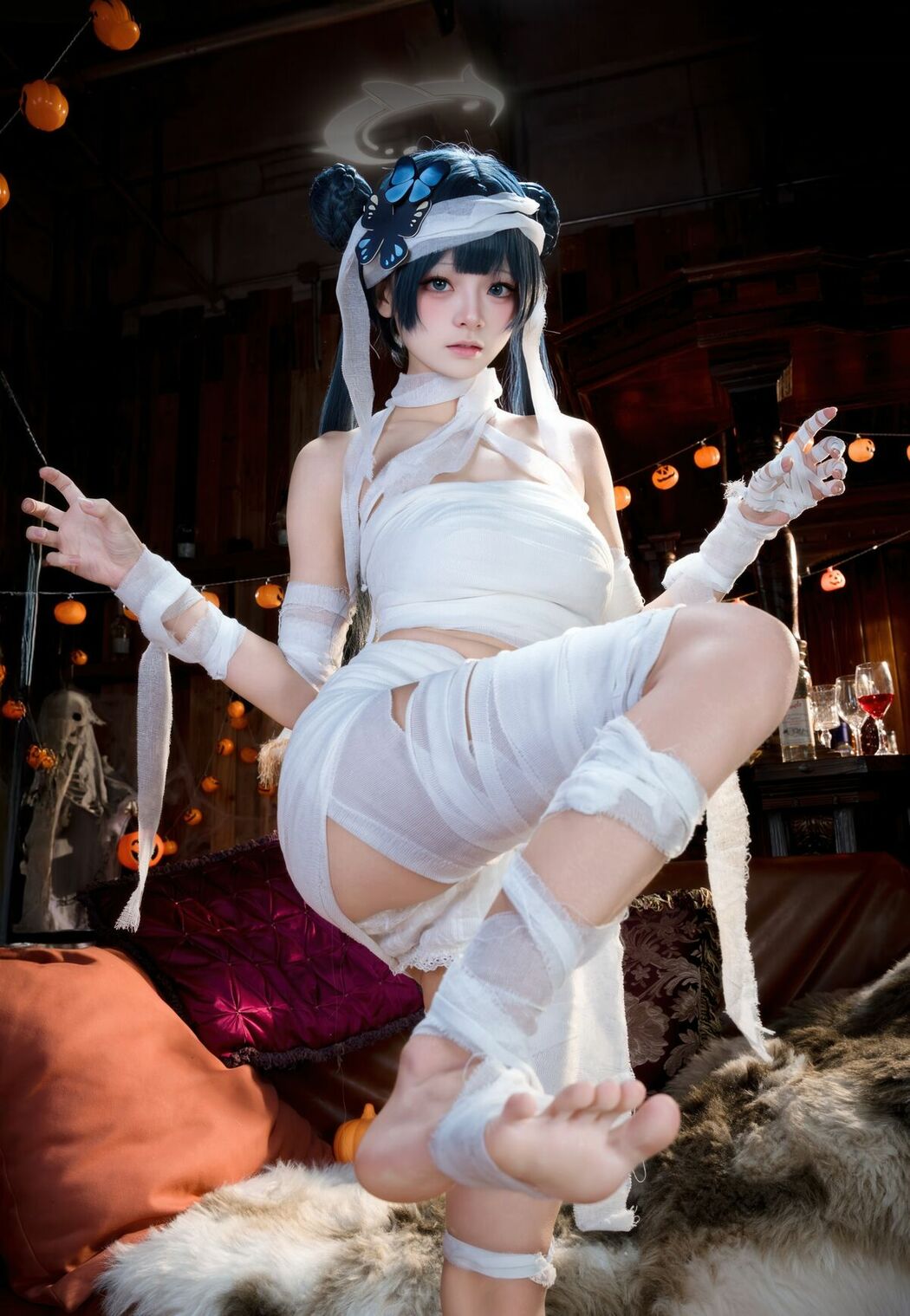 Coser@九柒喵 – 好美＆妃咲万圣节 (52P)