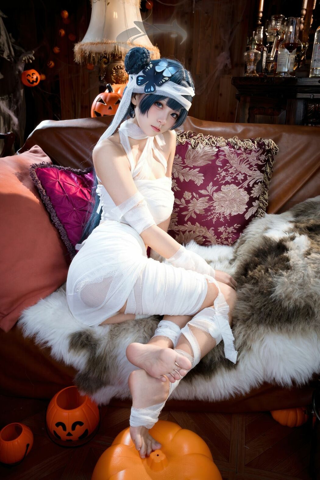Coser@九柒喵 – 好美＆妃咲万圣节 (52P)