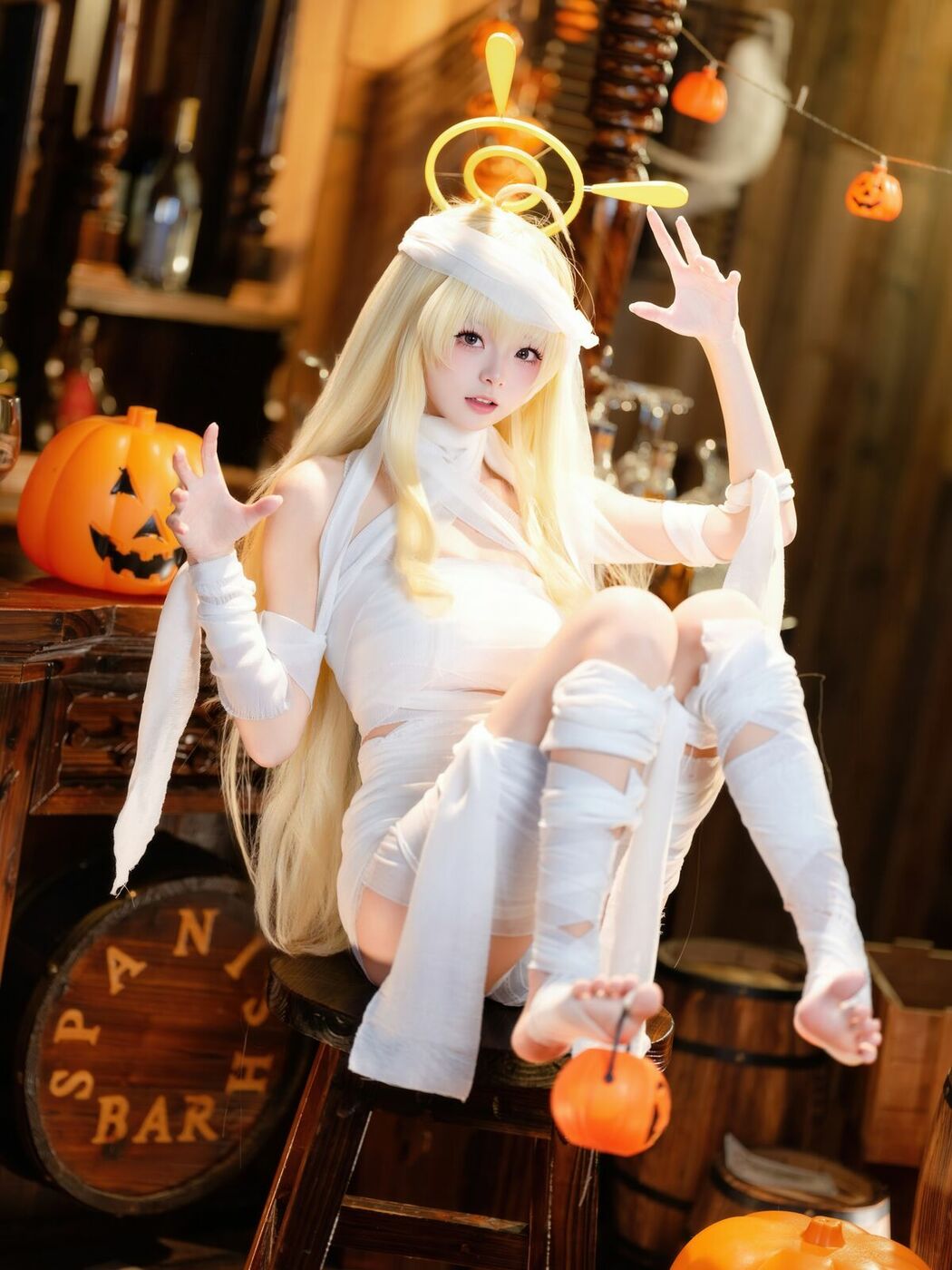 Coser@九柒喵 – 好美＆妃咲万圣节 (52P)
