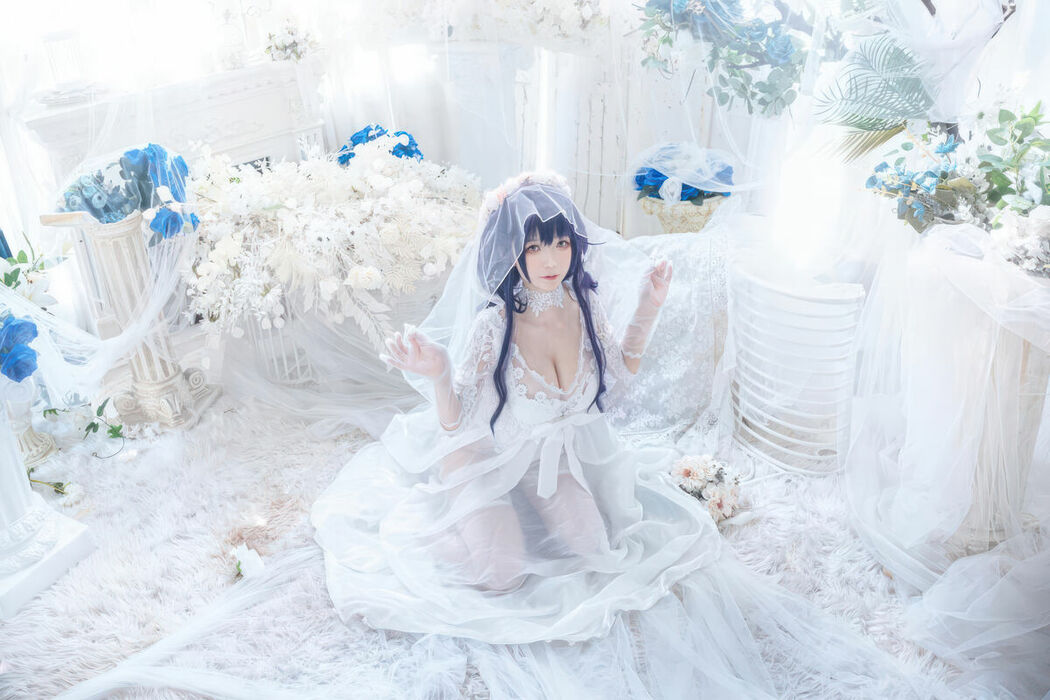 Coser@樱落酱w – 碧蓝航线 吾妻花嫁 (20P)