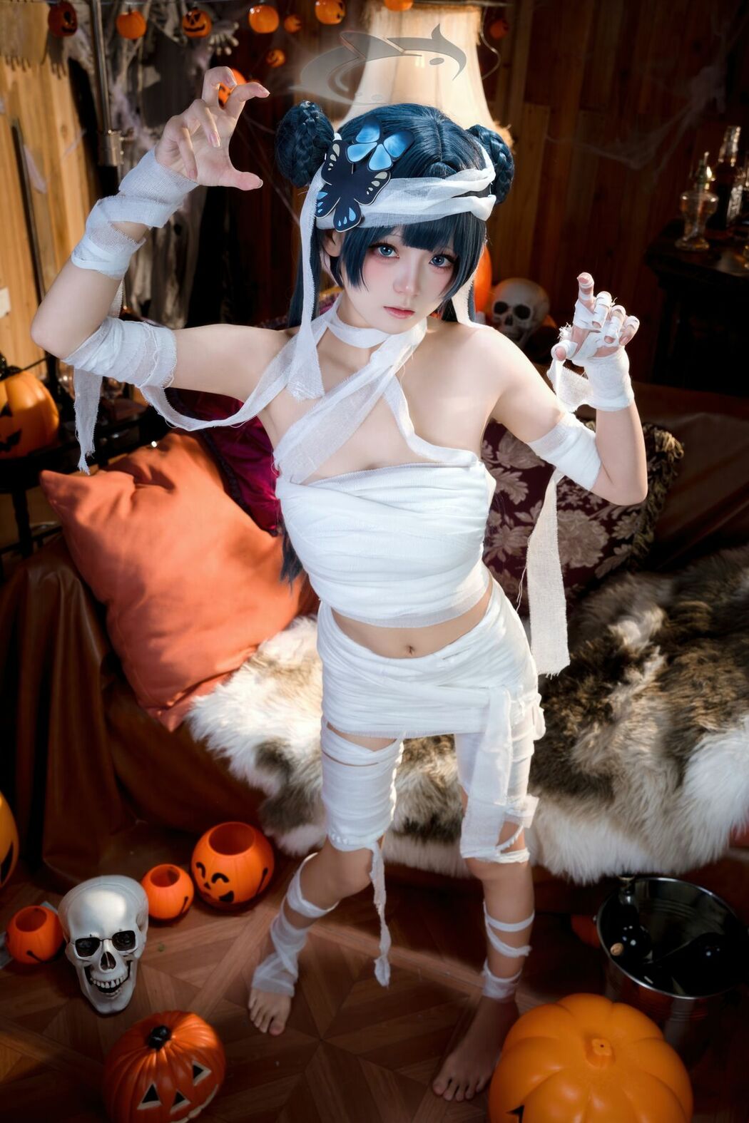 Coser@九柒喵 – 好美＆妃咲万圣节 (52P)