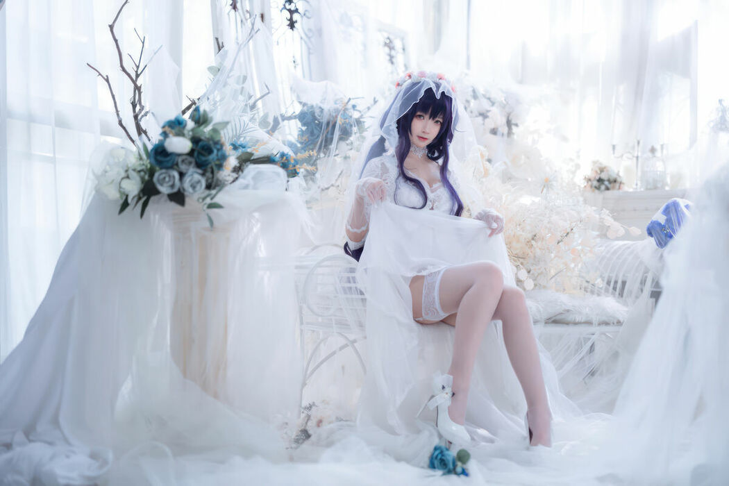Coser@樱落酱w – 碧蓝航线 吾妻花嫁 (20P)