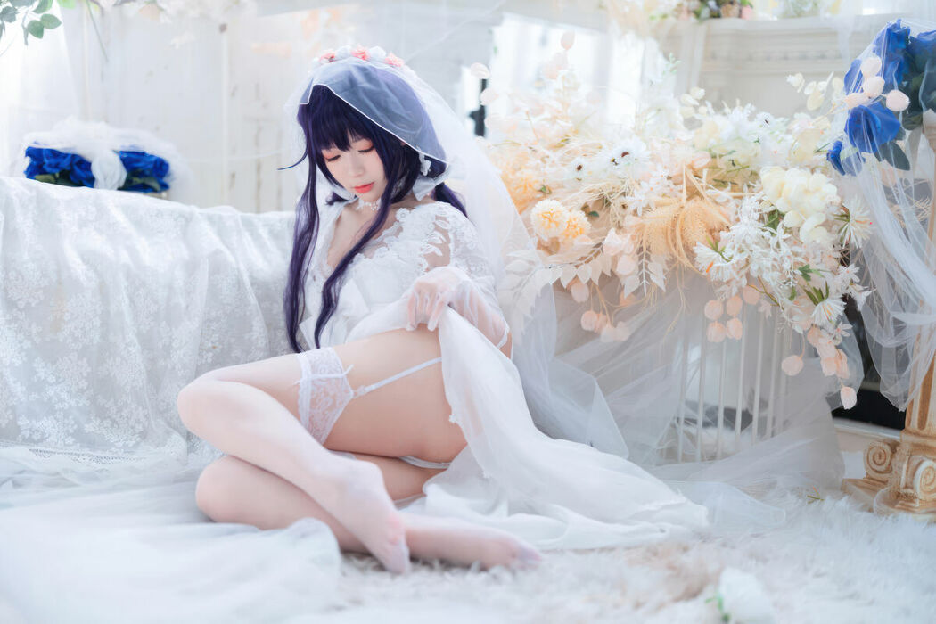 Coser@樱落酱w – 碧蓝航线 吾妻花嫁 (20P)